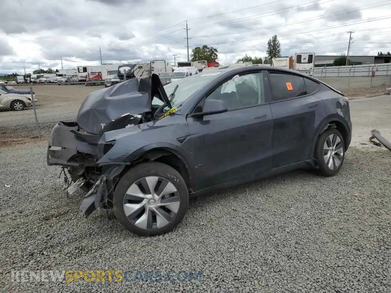 1 fotografías del automóvil dañado 7SAYGDEE0RA253988 TESLA MODEL Y 2024