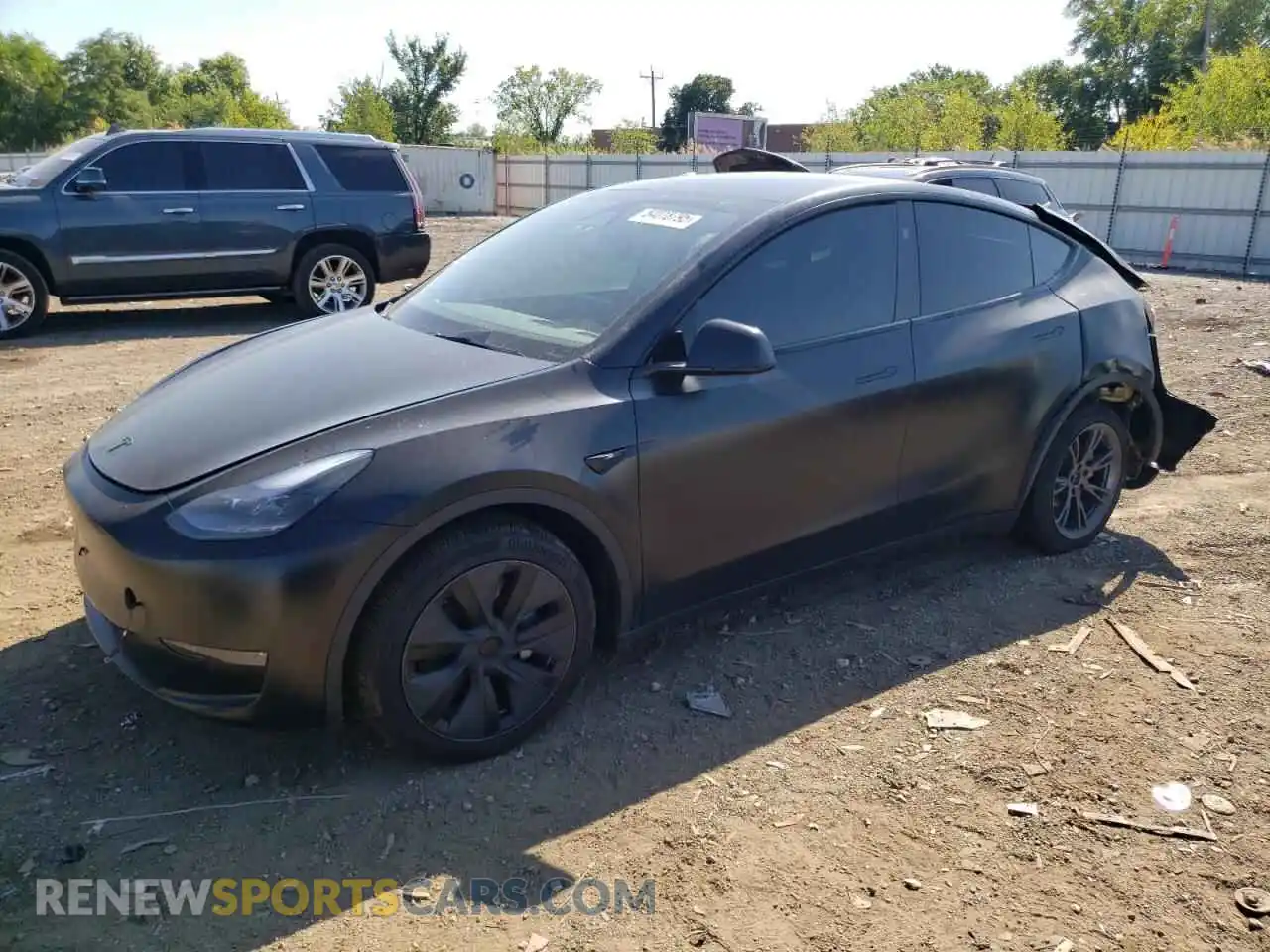 1 Photograph of a damaged car 7SAYGDEE0RA300114 TESLA MODEL Y 2024