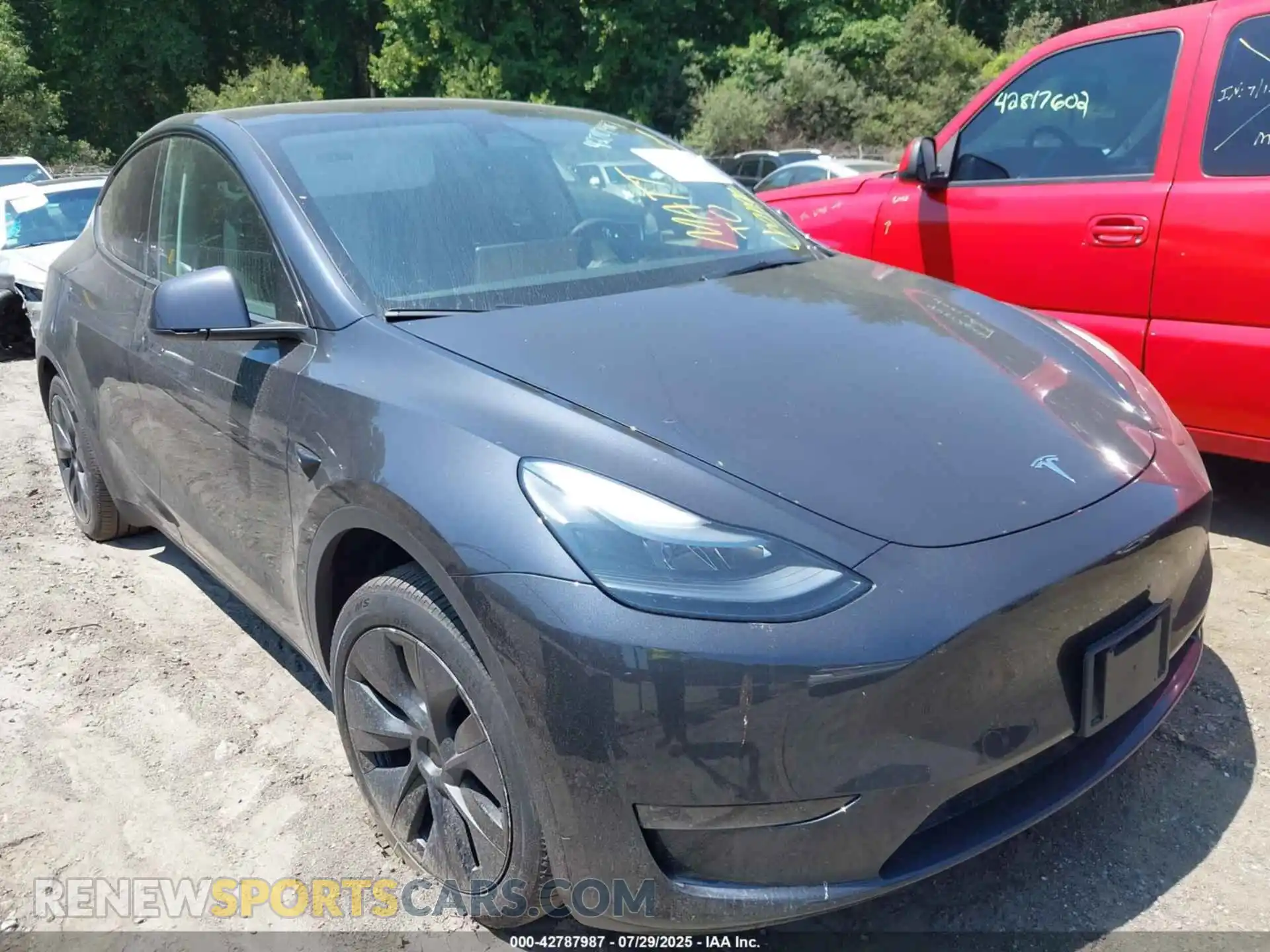 1 fotografías del automóvil dañado 7SAYGDEE0RA301487 TESLA MODEL Y 2024