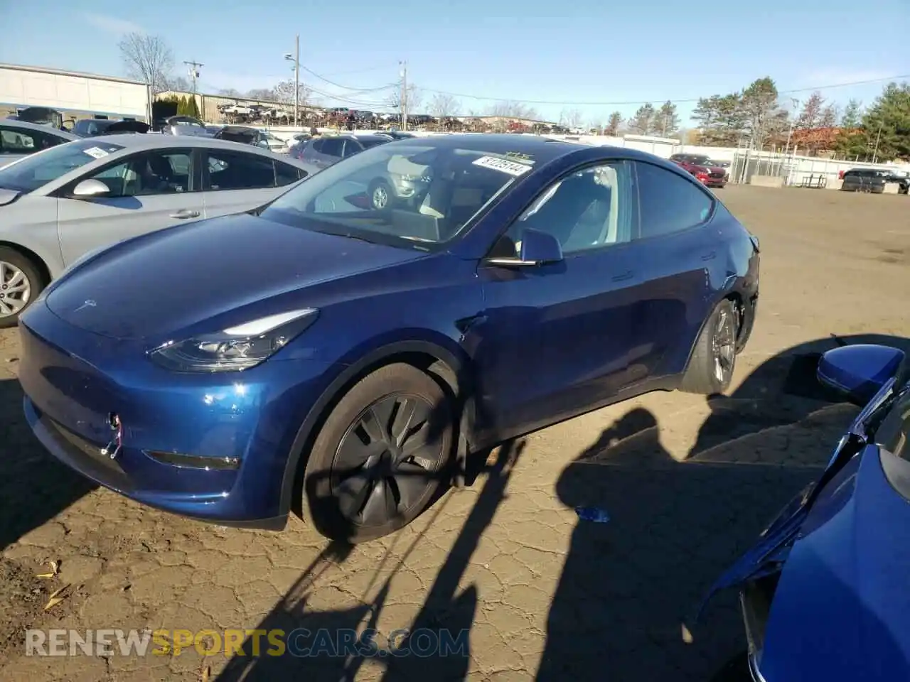 1 Photograph of a damaged car 7SAYGDEE0RA320055 TESLA MODEL Y 2024