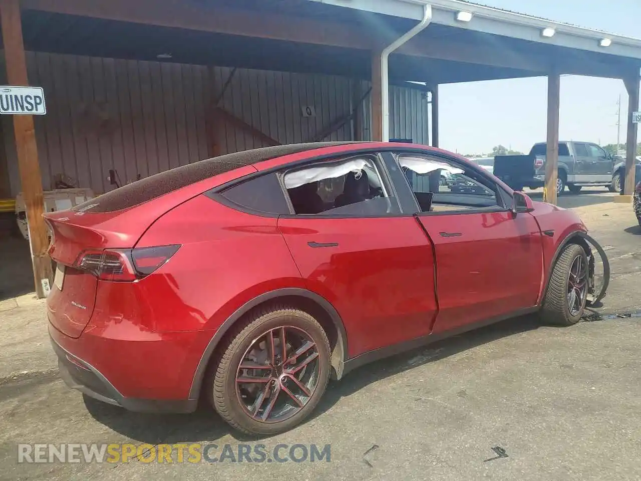 3 Photograph of a damaged car 7SAYGDEE0RF065930 TESLA MODEL Y 2024