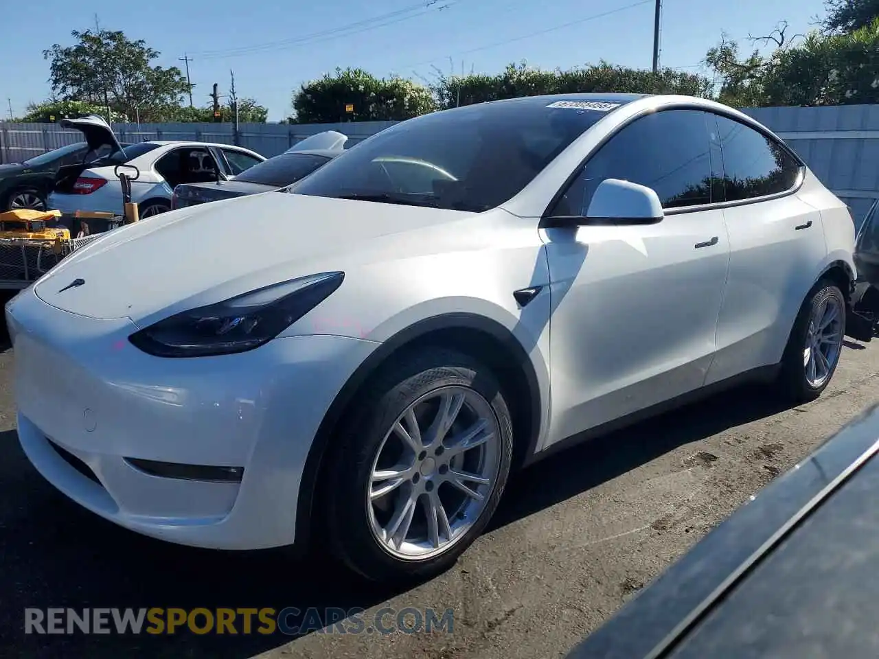 1 Фотография поврежденного автомобиля 7SAYGDEE0RF066981 TESLA MODEL Y 2024