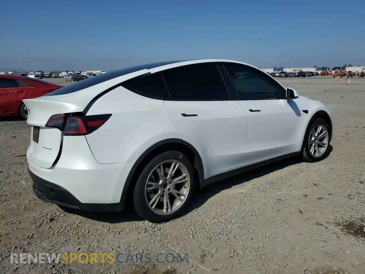 3 Photograph of a damaged car 7SAYGDEE0RF069041 TESLA MODEL Y 2024