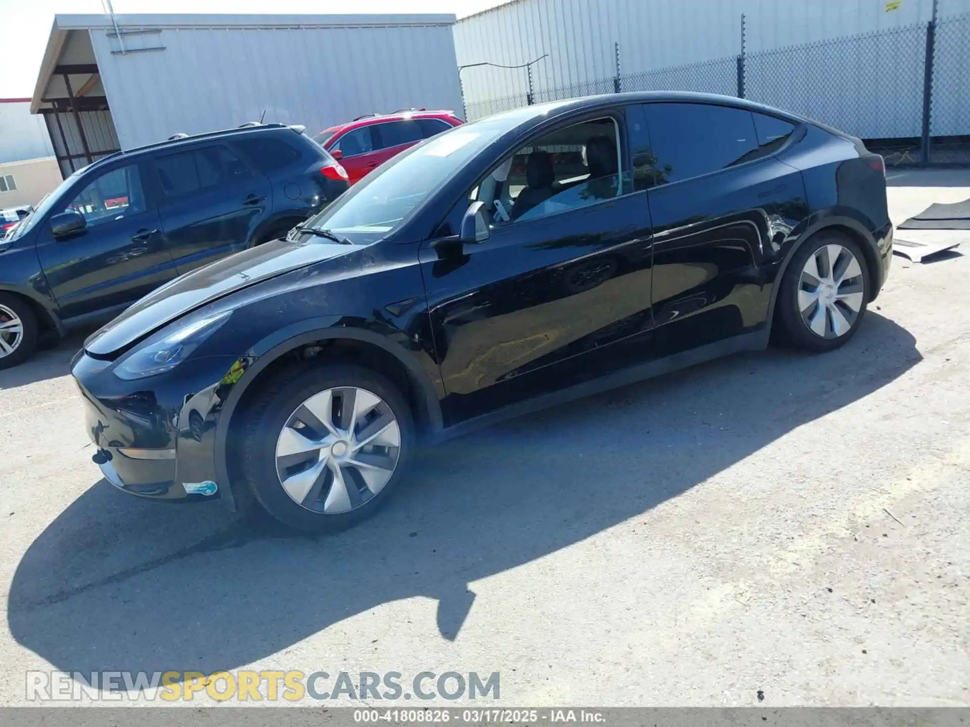 2 Photograph of a damaged car 7SAYGDEE0RF078242 TESLA MODEL Y 2024