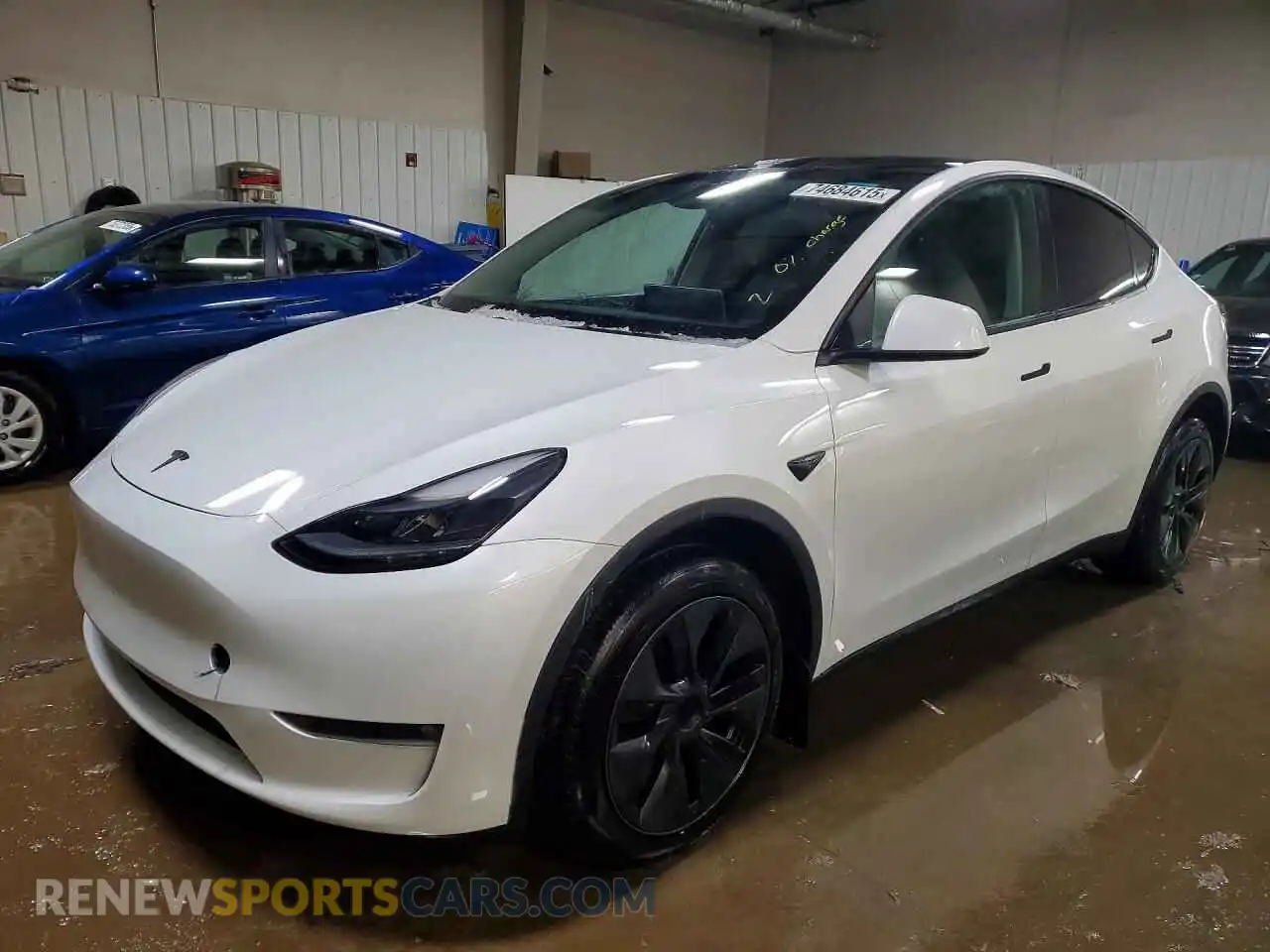 1 fotografías del automóvil dañado 7SAYGDEE0RF132980 TESLA MODEL Y 2024