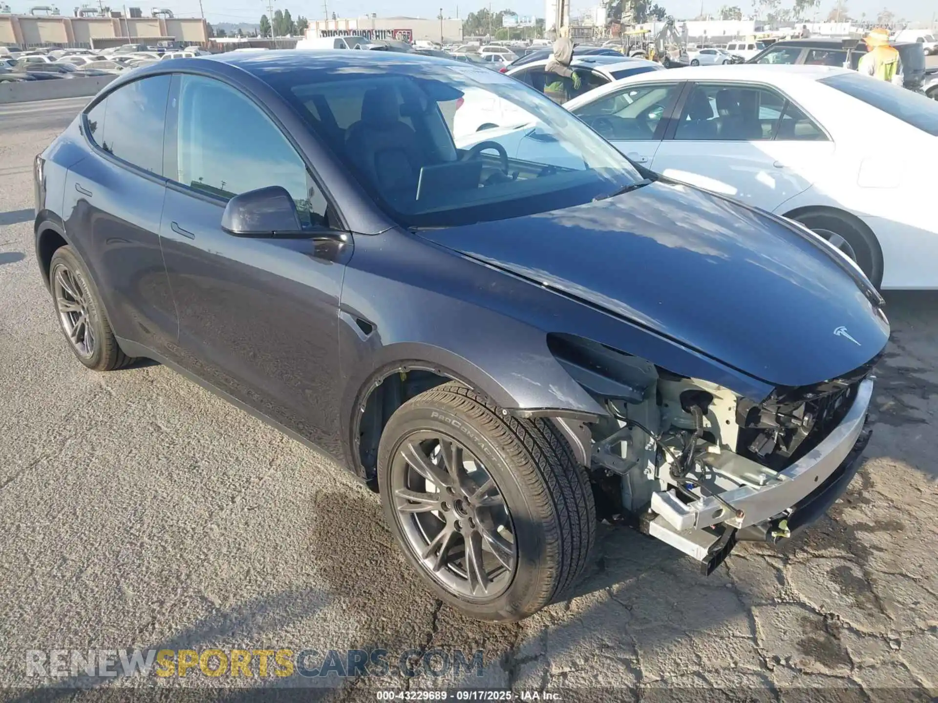 1 Photograph of a damaged car 7SAYGDEE0RF160746 TESLA MODEL Y 2024