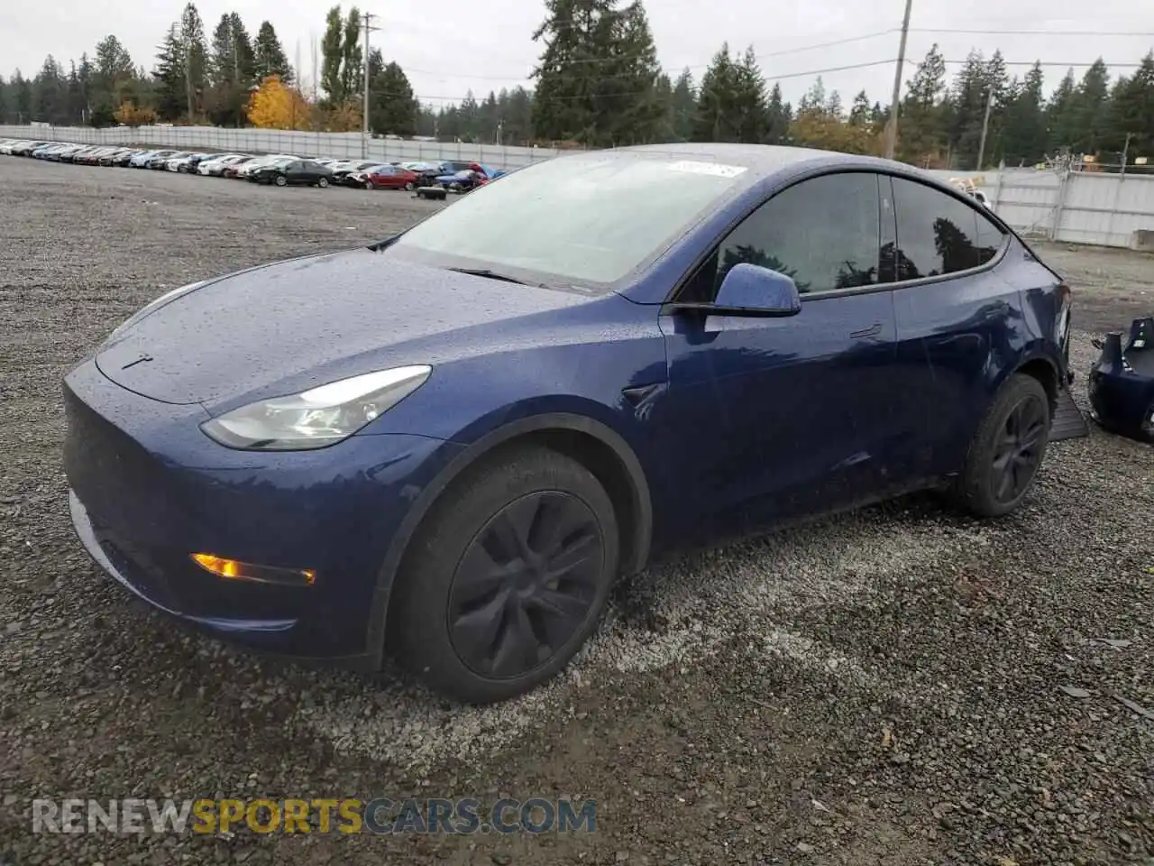 1 Photograph of a damaged car 7SAYGDEE0RF168832 TESLA MODEL Y 2024