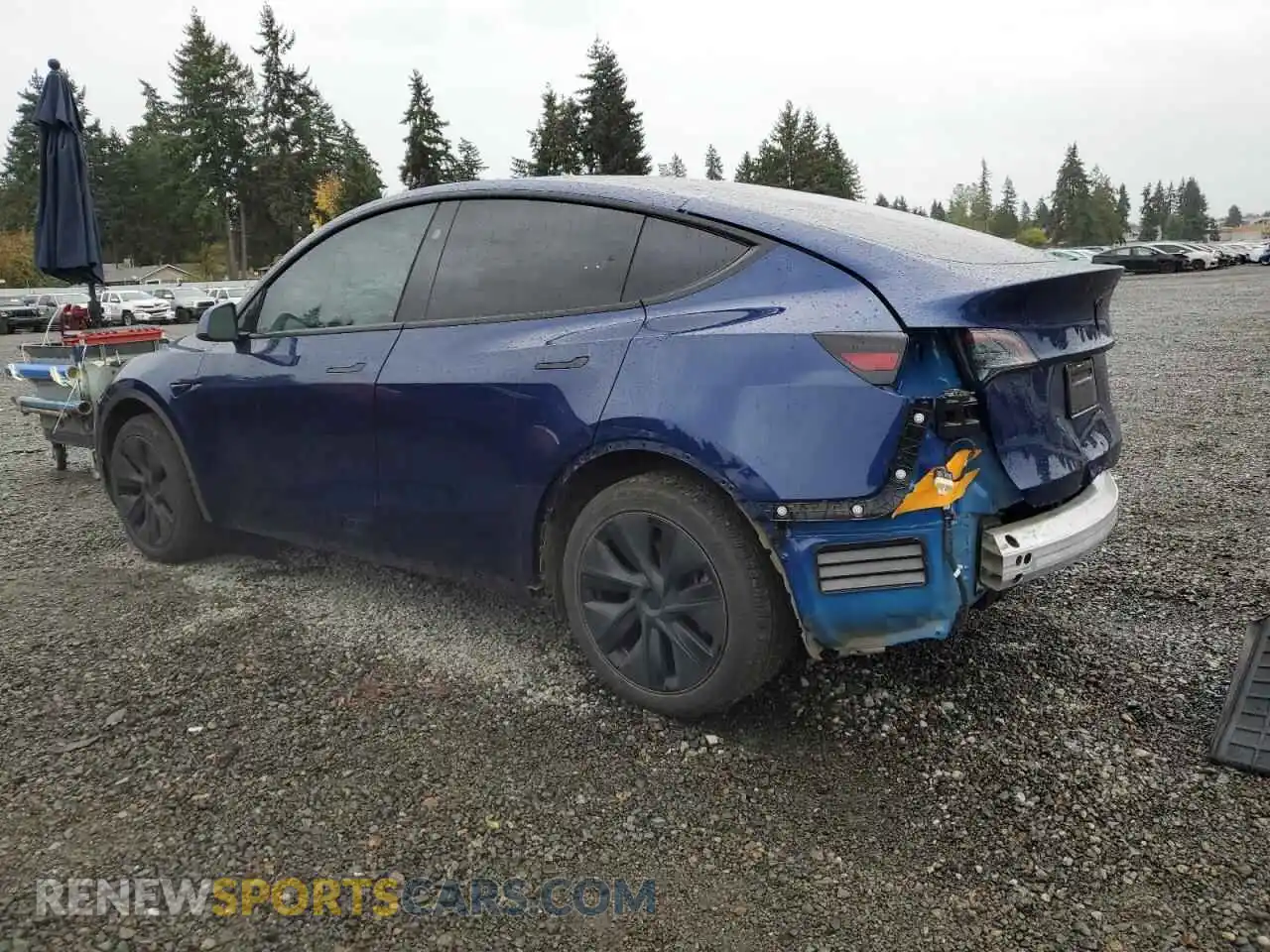 2 Photograph of a damaged car 7SAYGDEE0RF168832 TESLA MODEL Y 2024