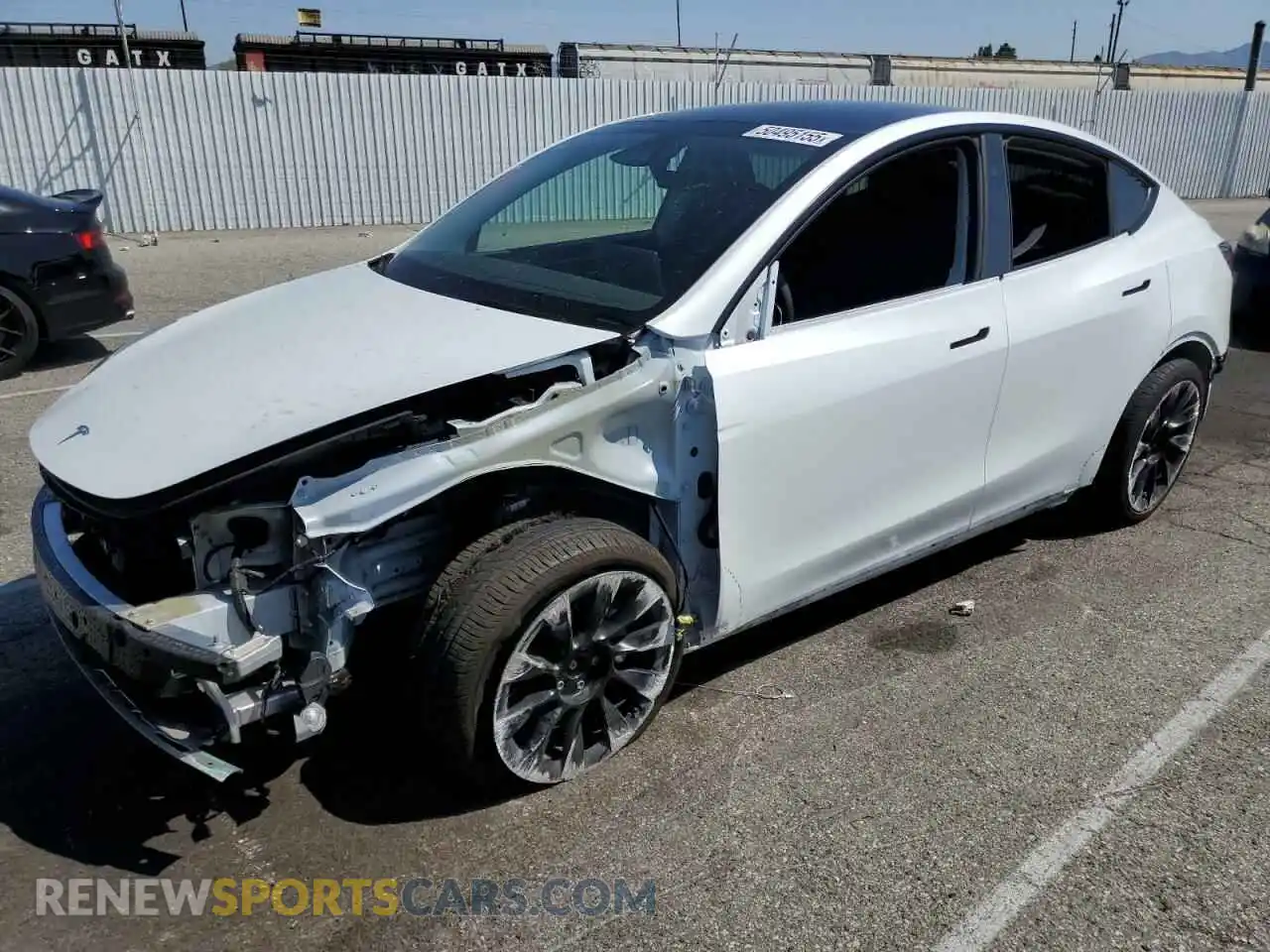 1 Photograph of a damaged car 7SAYGDEE0RF169236 TESLA MODEL Y 2024