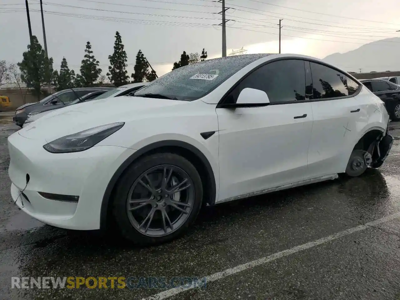 1 Photograph of a damaged car 7SAYGDEE0RF178289 TESLA MODEL Y 2024