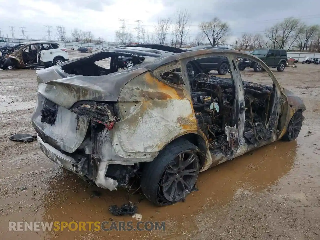 3 Фотография поврежденного автомобиля 7SAYGDEE0RF186084 TESLA MODEL Y 2024
