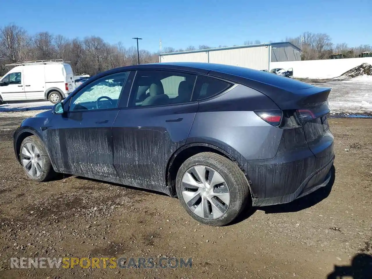 2 Photograph of a damaged car 7SAYGDEE0RF985587 TESLA MODEL Y 2024
