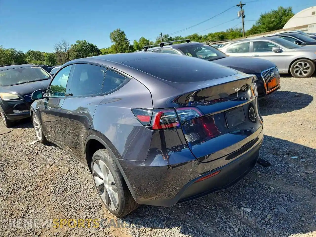 2 Фотография поврежденного автомобиля 7SAYGDEE0RF988358 TESLA MODEL Y 2024