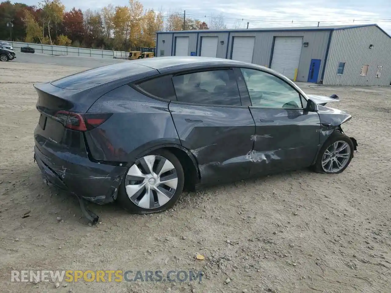 3 Photograph of a damaged car 7SAYGDEE1RA253742 TESLA MODEL Y 2024