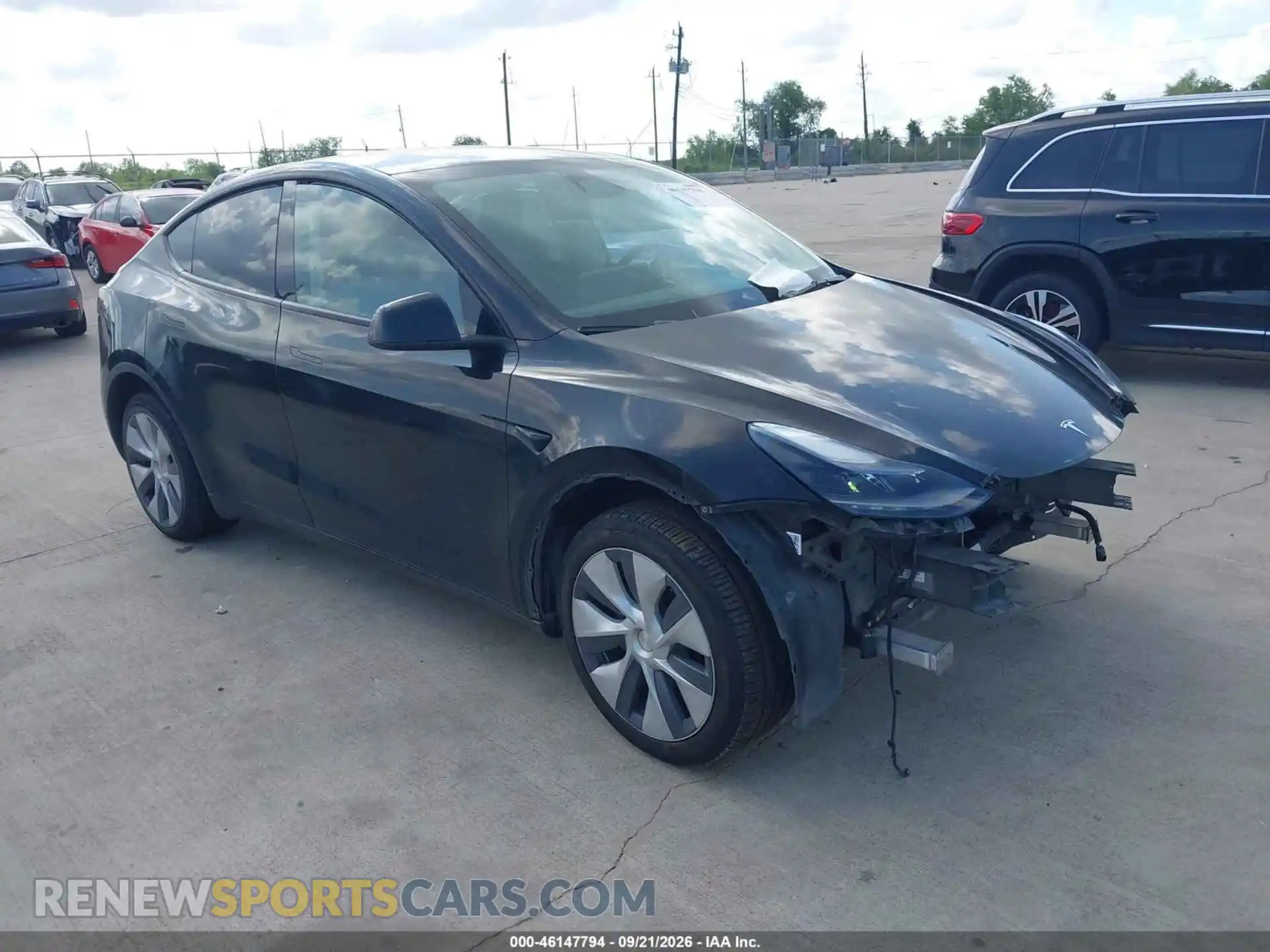 1 fotografías del automóvil dañado 7SAYGDEE1RA253823 TESLA MODEL Y 2024