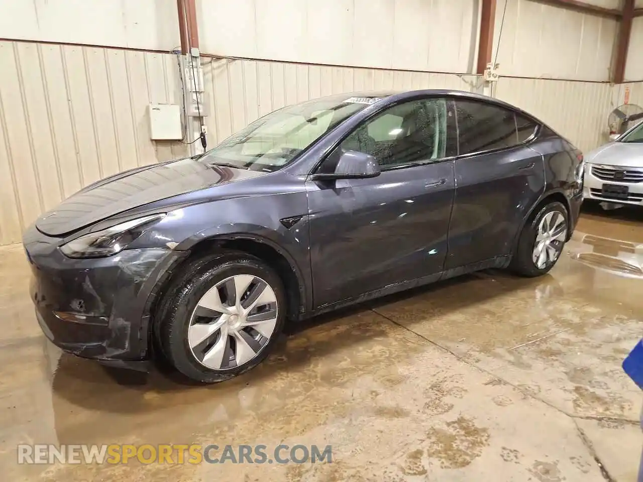 1 Photograph of a damaged car 7SAYGDEE1RA254017 TESLA MODEL Y 2024