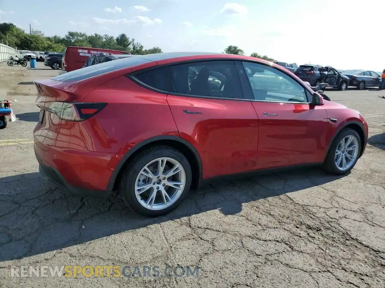 3 Photograph of a damaged car 7SAYGDEE1RA269472 TESLA MODEL Y 2024
