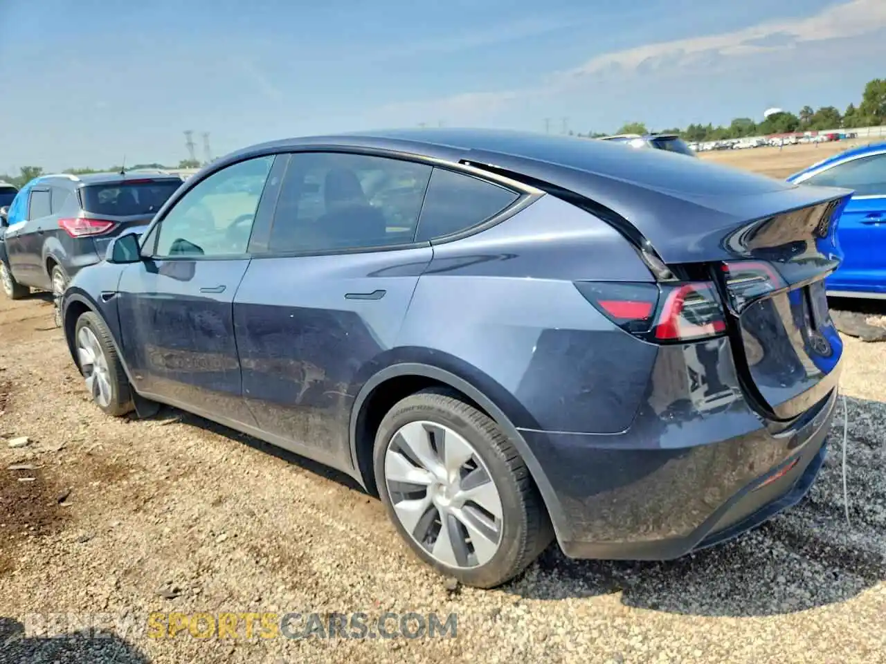 2 Фотография поврежденного автомобиля 7SAYGDEE1RA278950 TESLA MODEL Y 2024
