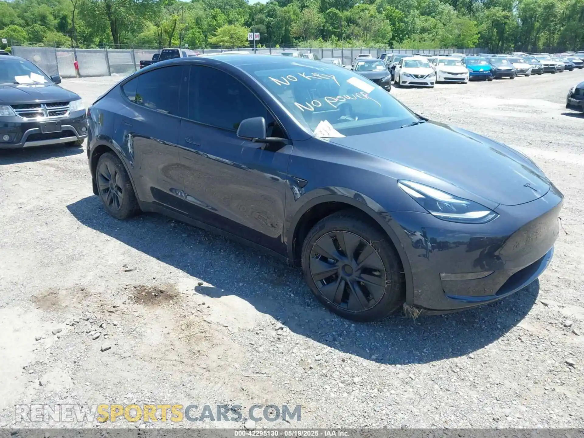 1 Photograph of a damaged car 7SAYGDEE1RA305094 TESLA MODEL Y 2024