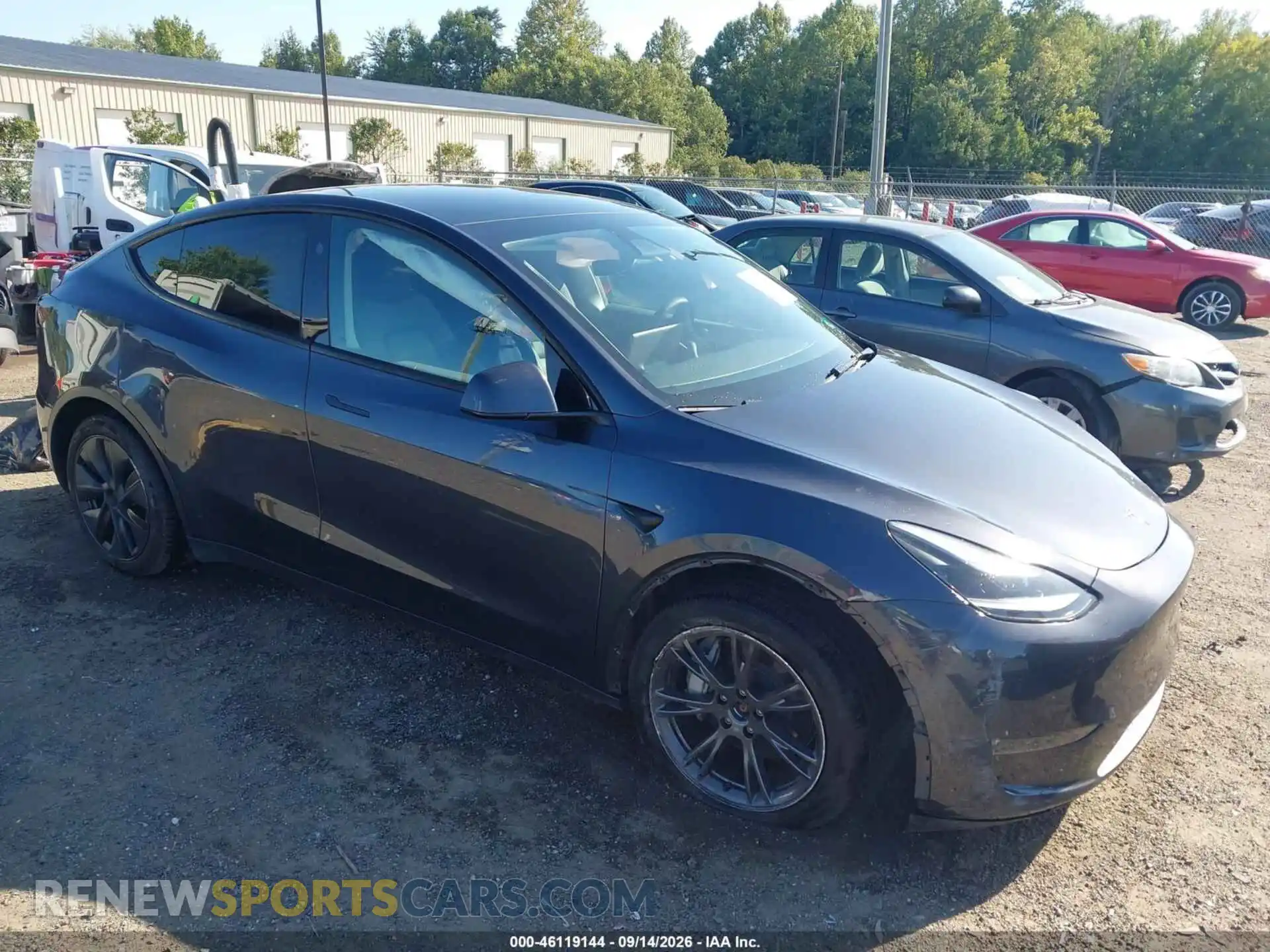 1 fotografías del automóvil dañado 7SAYGDEE1RA308304 TESLA MODEL Y 2024