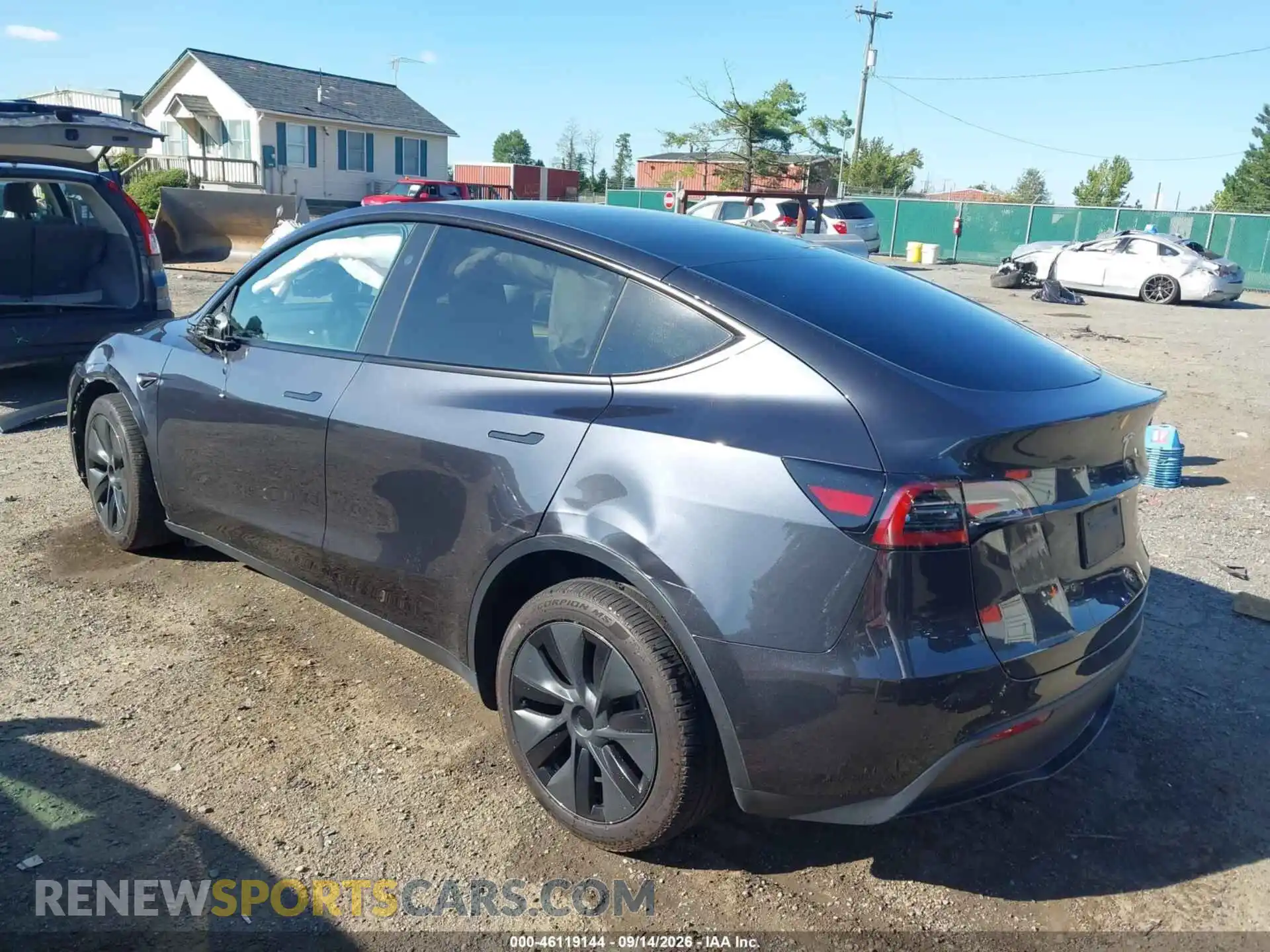 3 fotografías del automóvil dañado 7SAYGDEE1RA308304 TESLA MODEL Y 2024