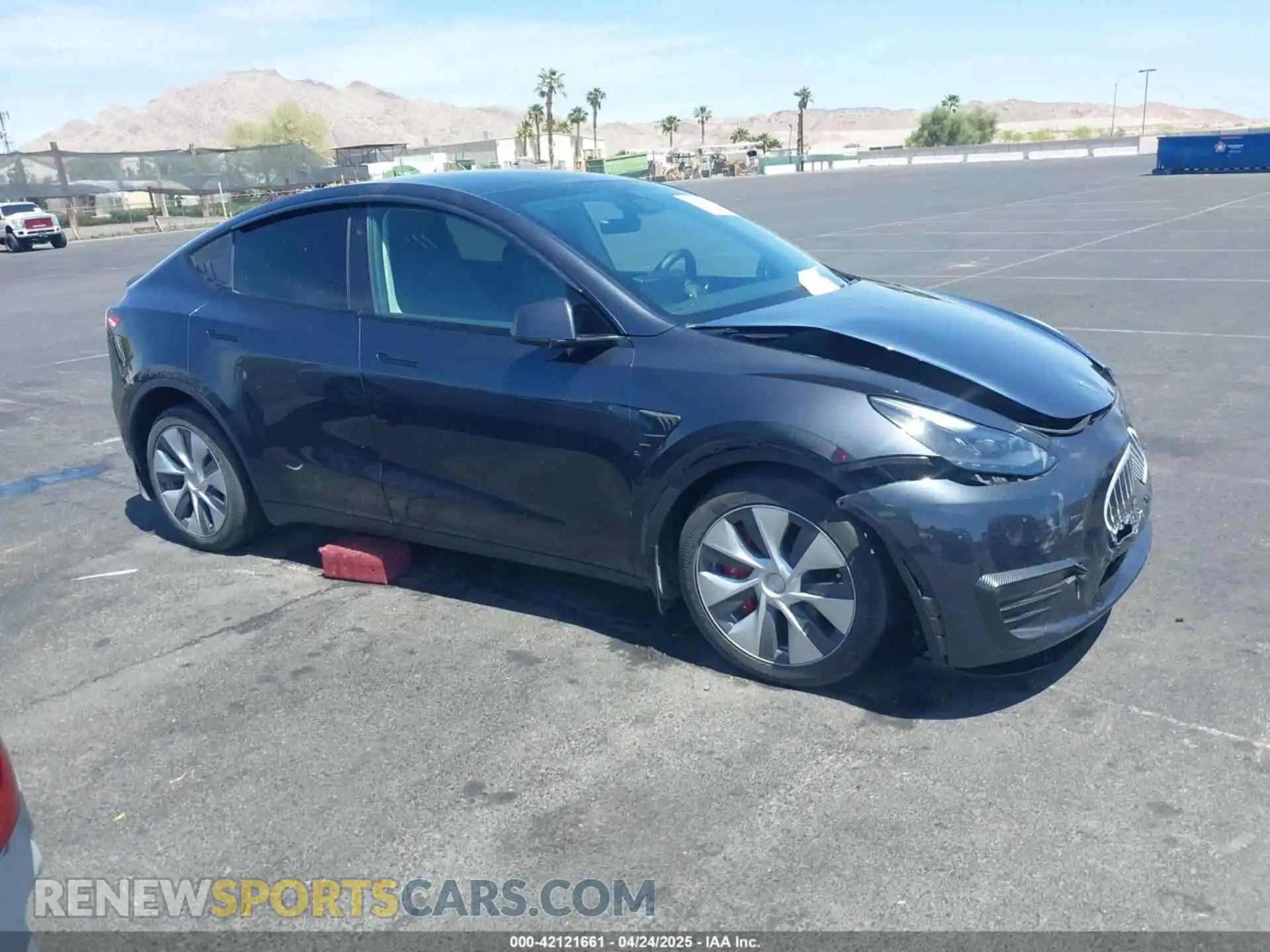 1 Photograph of a damaged car 7SAYGDEE1RF067024 TESLA MODEL Y 2024