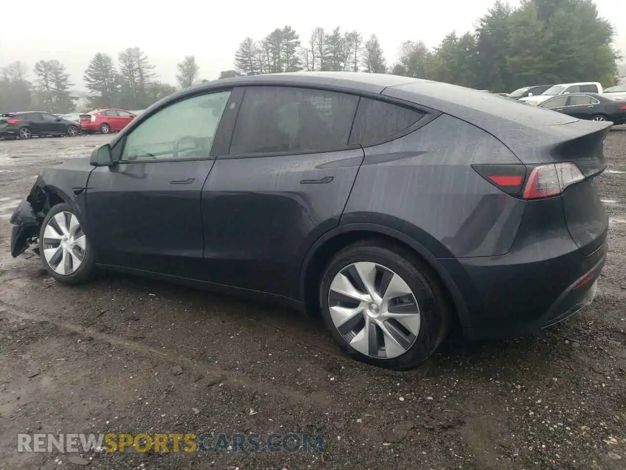 2 Photograph of a damaged car 7SAYGDEE1RF080095 TESLA MODEL Y 2024