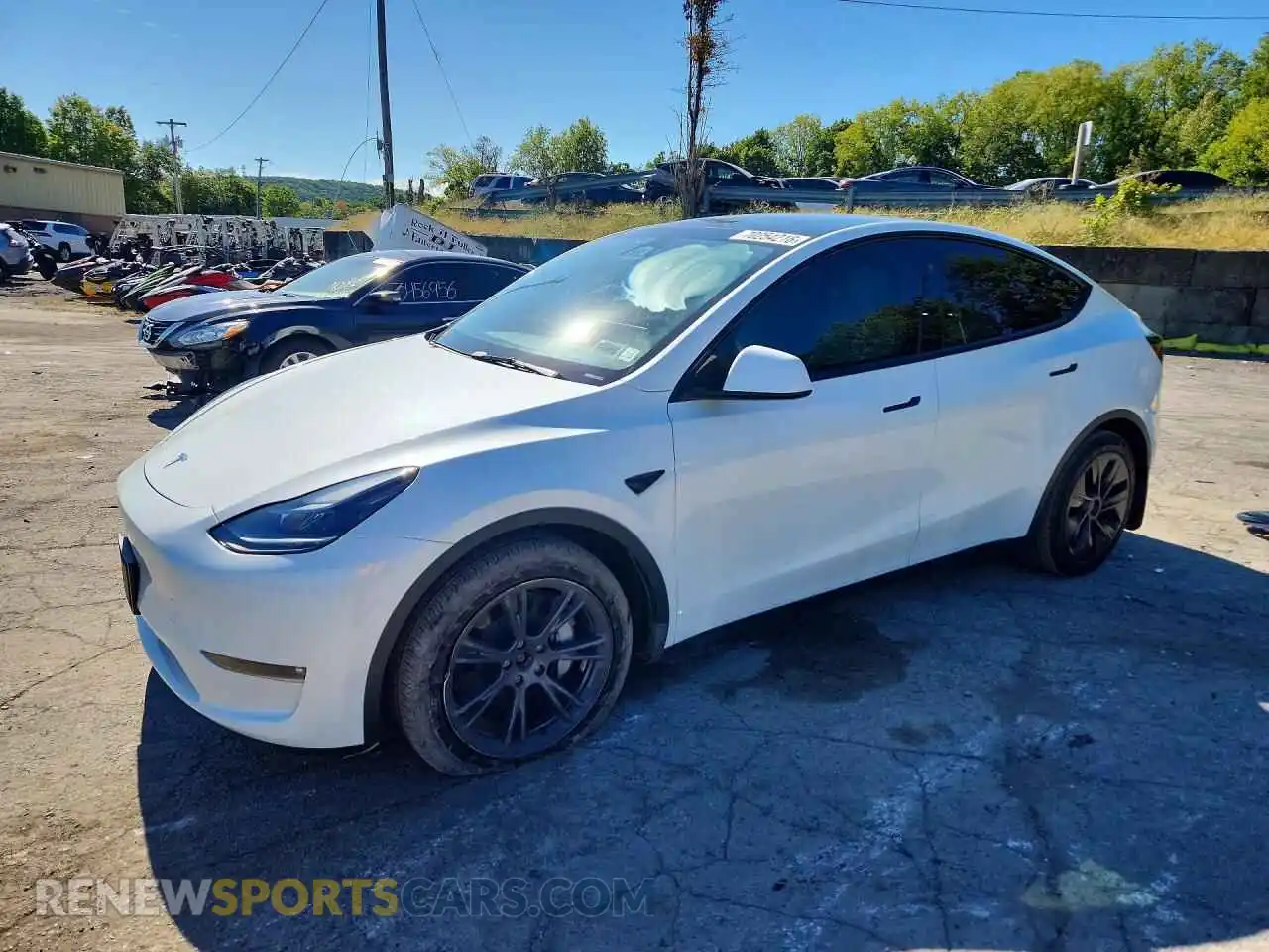 1 fotografías del automóvil dañado 7SAYGDEE1RF202731 TESLA MODEL Y 2024