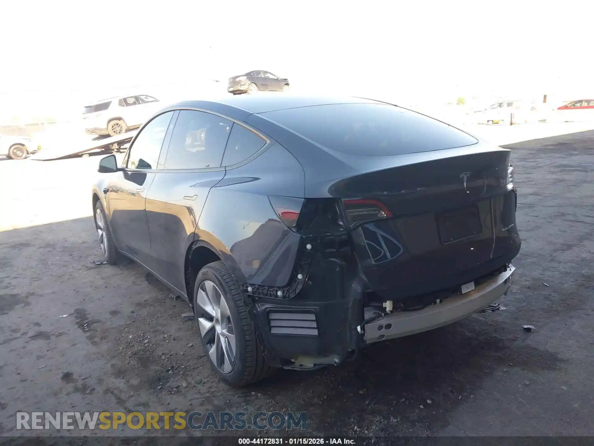 3 Photograph of a damaged car 7SAYGDEE2RA223018 TESLA MODEL Y 2024