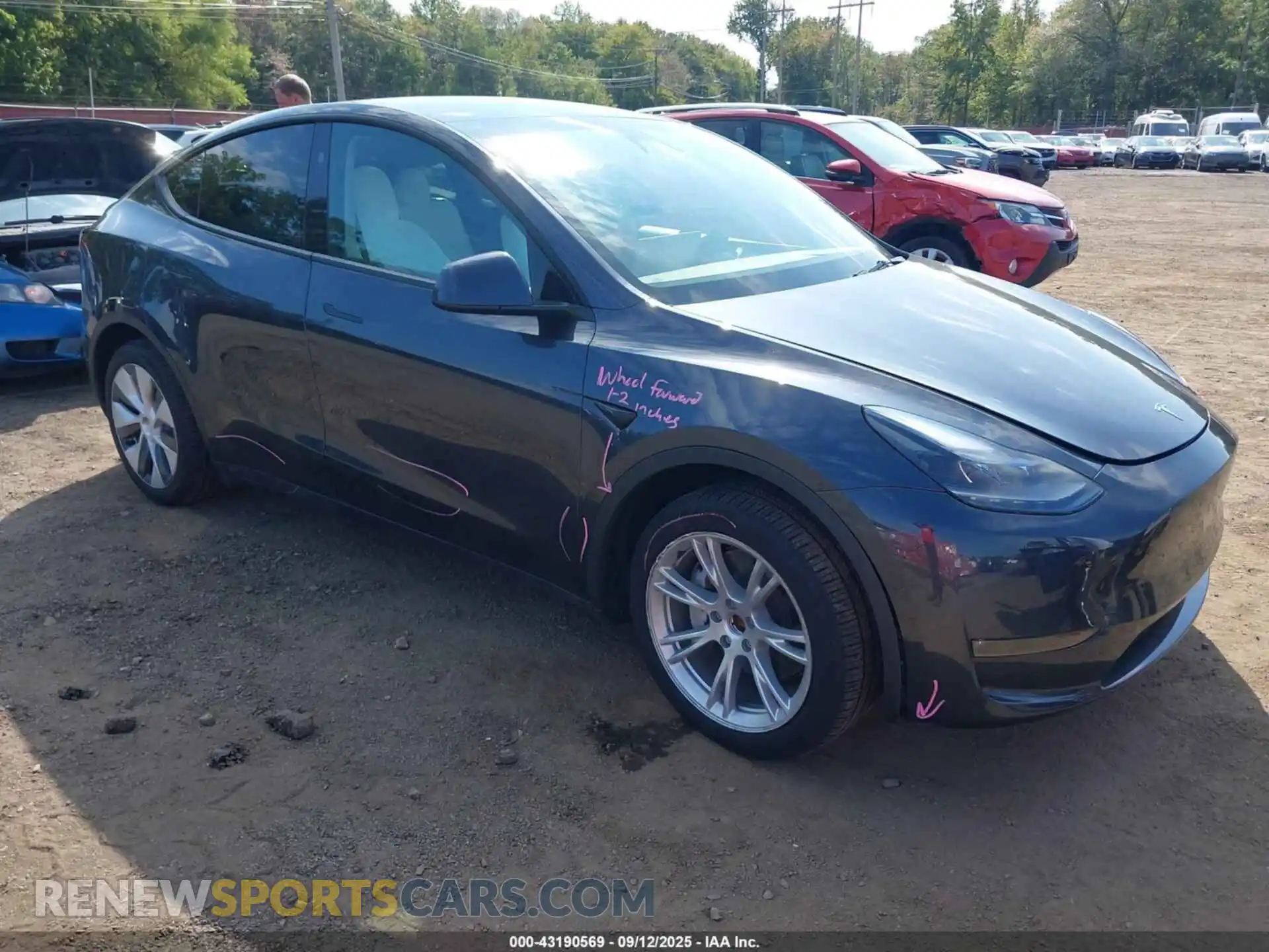 1 Photograph of a damaged car 7SAYGDEE2RA234942 TESLA MODEL Y 2024