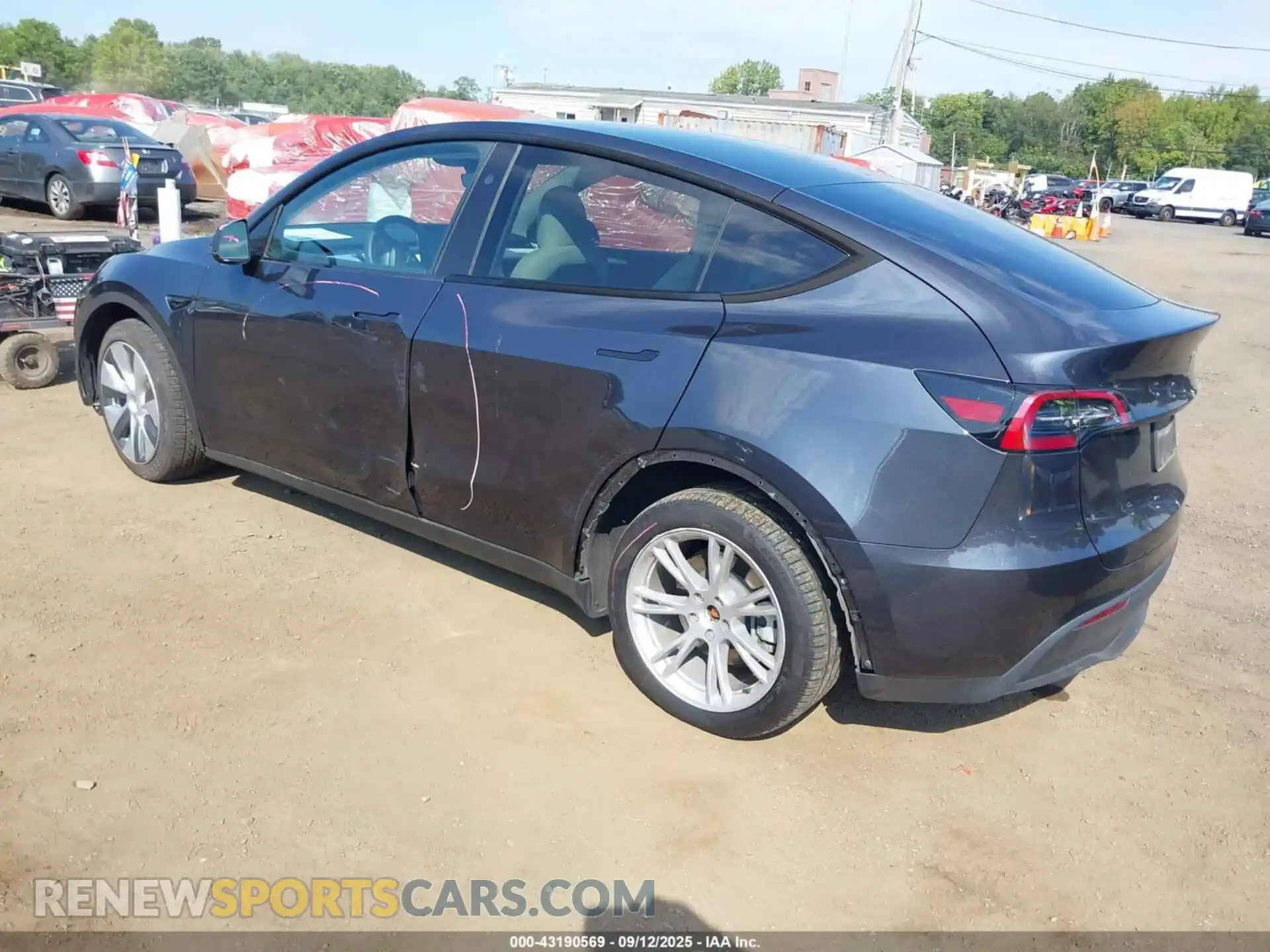 3 Photograph of a damaged car 7SAYGDEE2RA234942 TESLA MODEL Y 2024