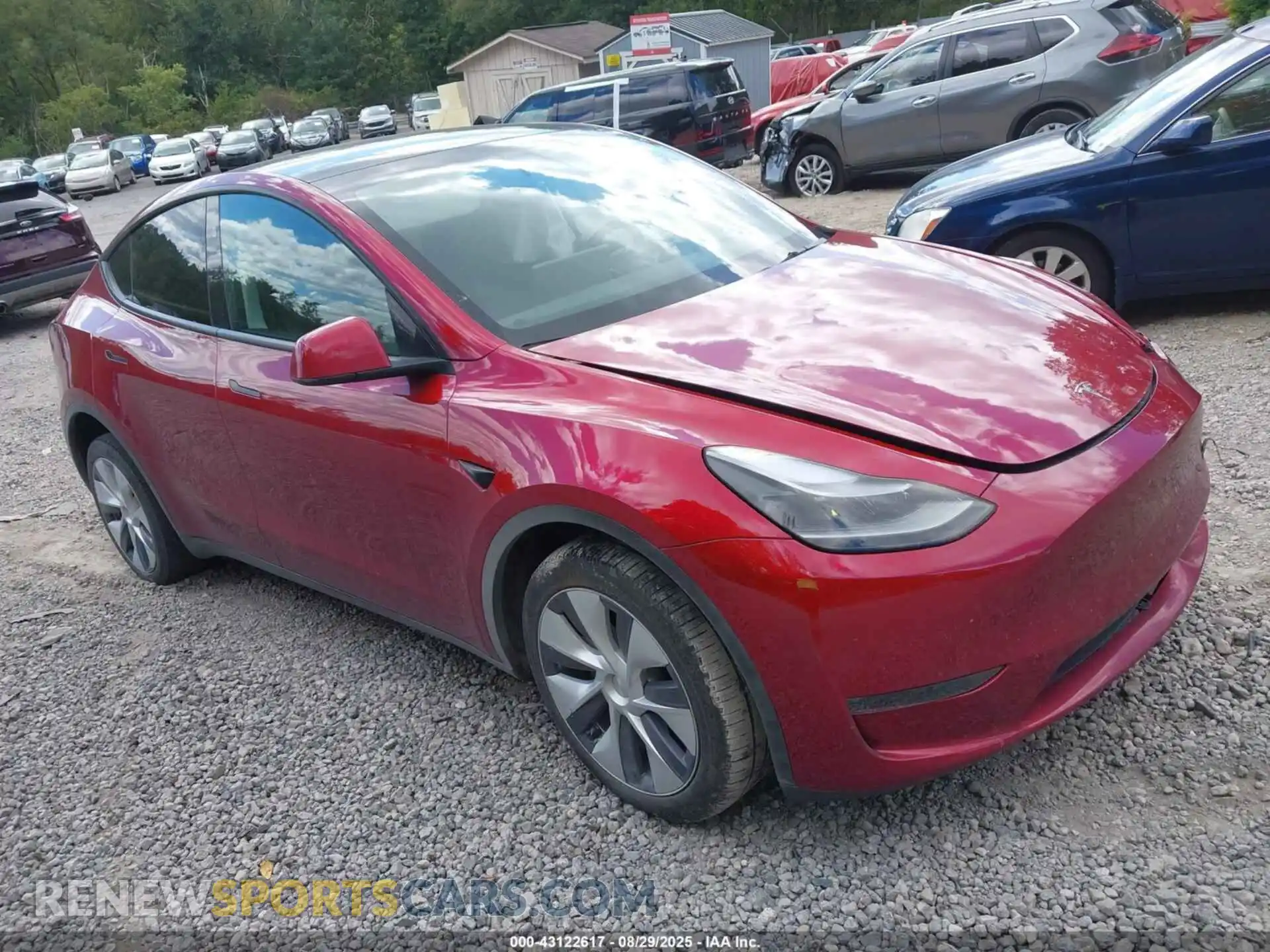 1 Photograph of a damaged car 7SAYGDEE2RA241406 TESLA MODEL Y 2024