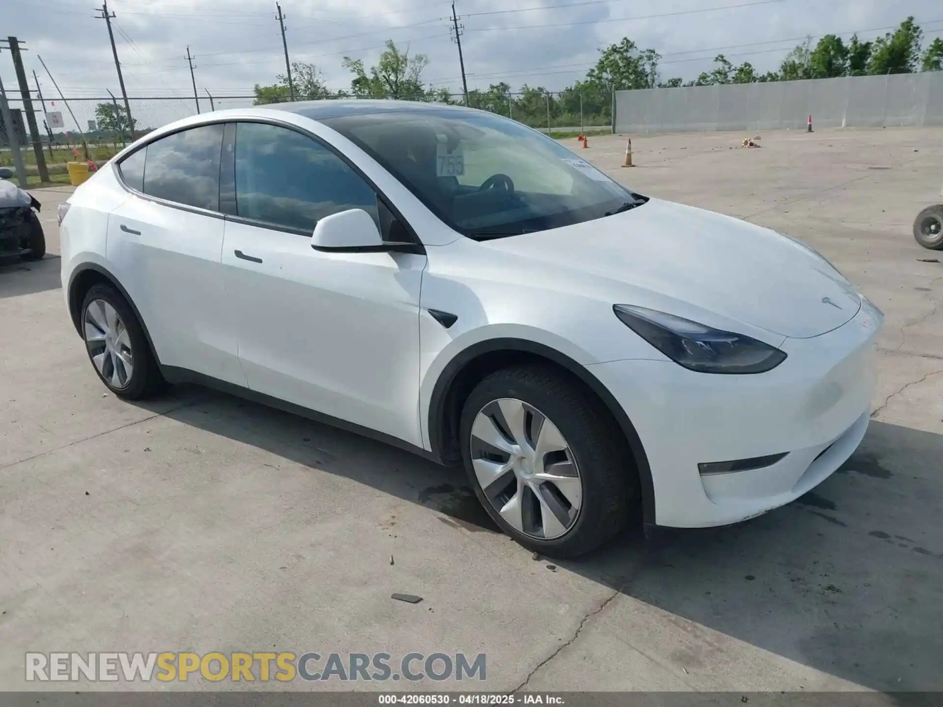 1 Photograph of a damaged car 7SAYGDEE2RA248369 TESLA MODEL Y 2024