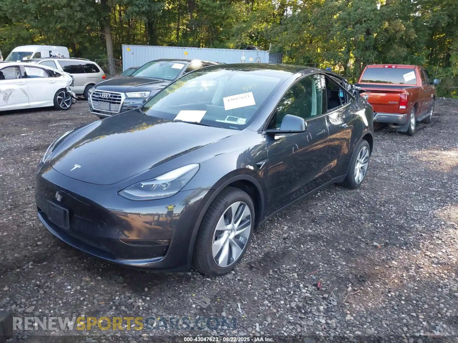 2 Photograph of a damaged car 7SAYGDEE2RA274017 TESLA MODEL Y 2024