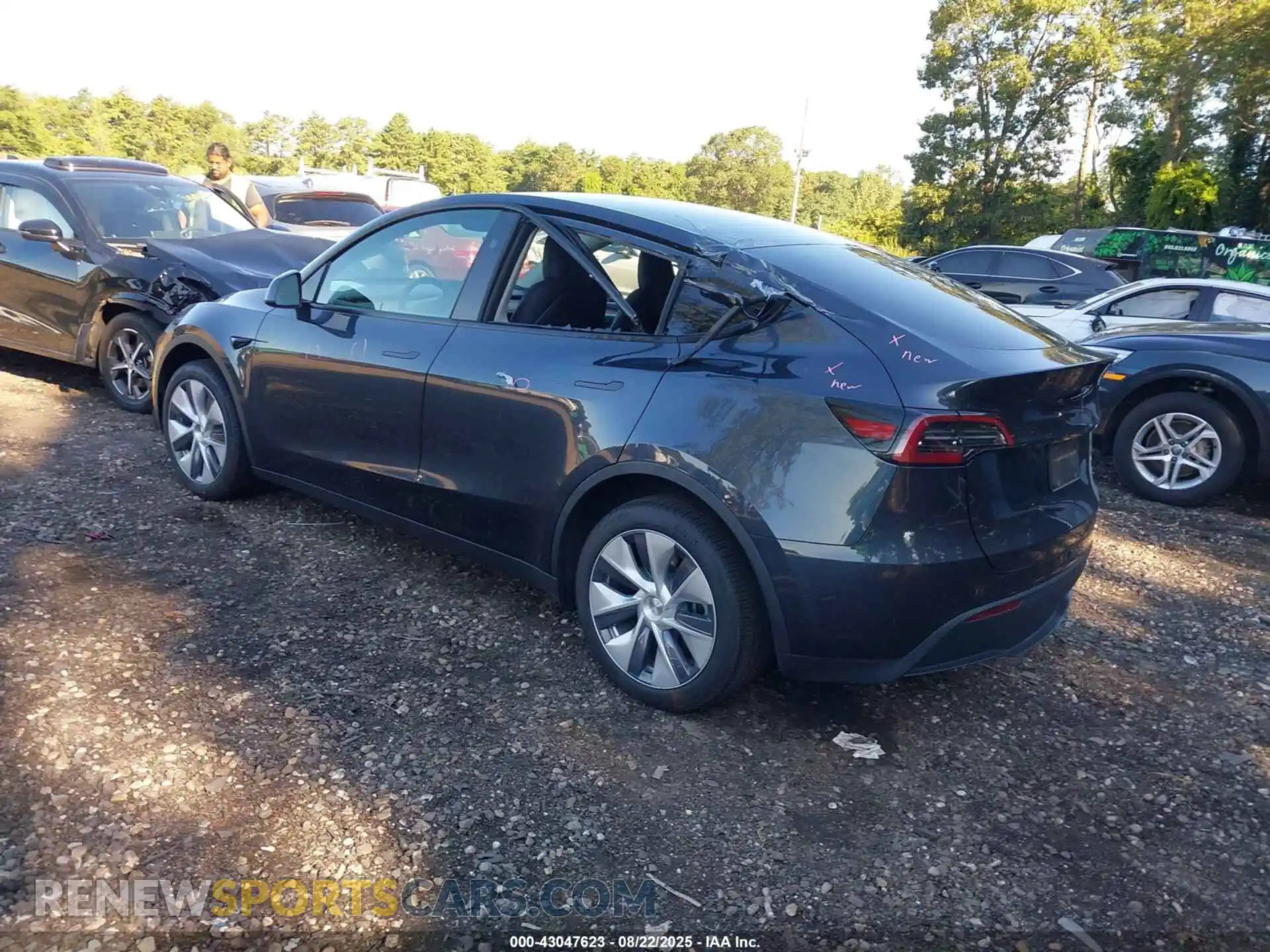 3 Photograph of a damaged car 7SAYGDEE2RA274017 TESLA MODEL Y 2024