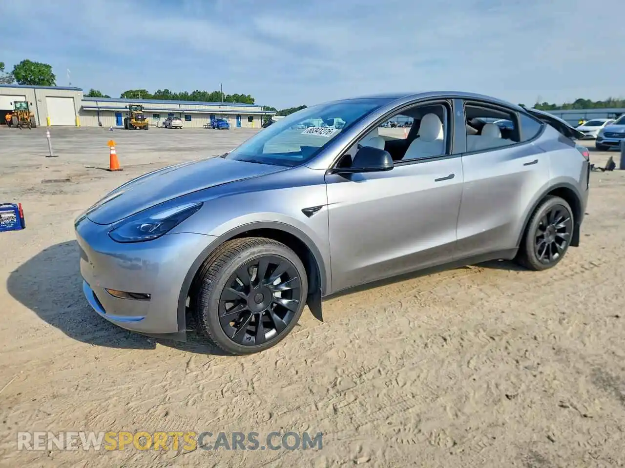 1 Photograph of a damaged car 7SAYGDEE2RA294252 TESLA MODEL Y 2024