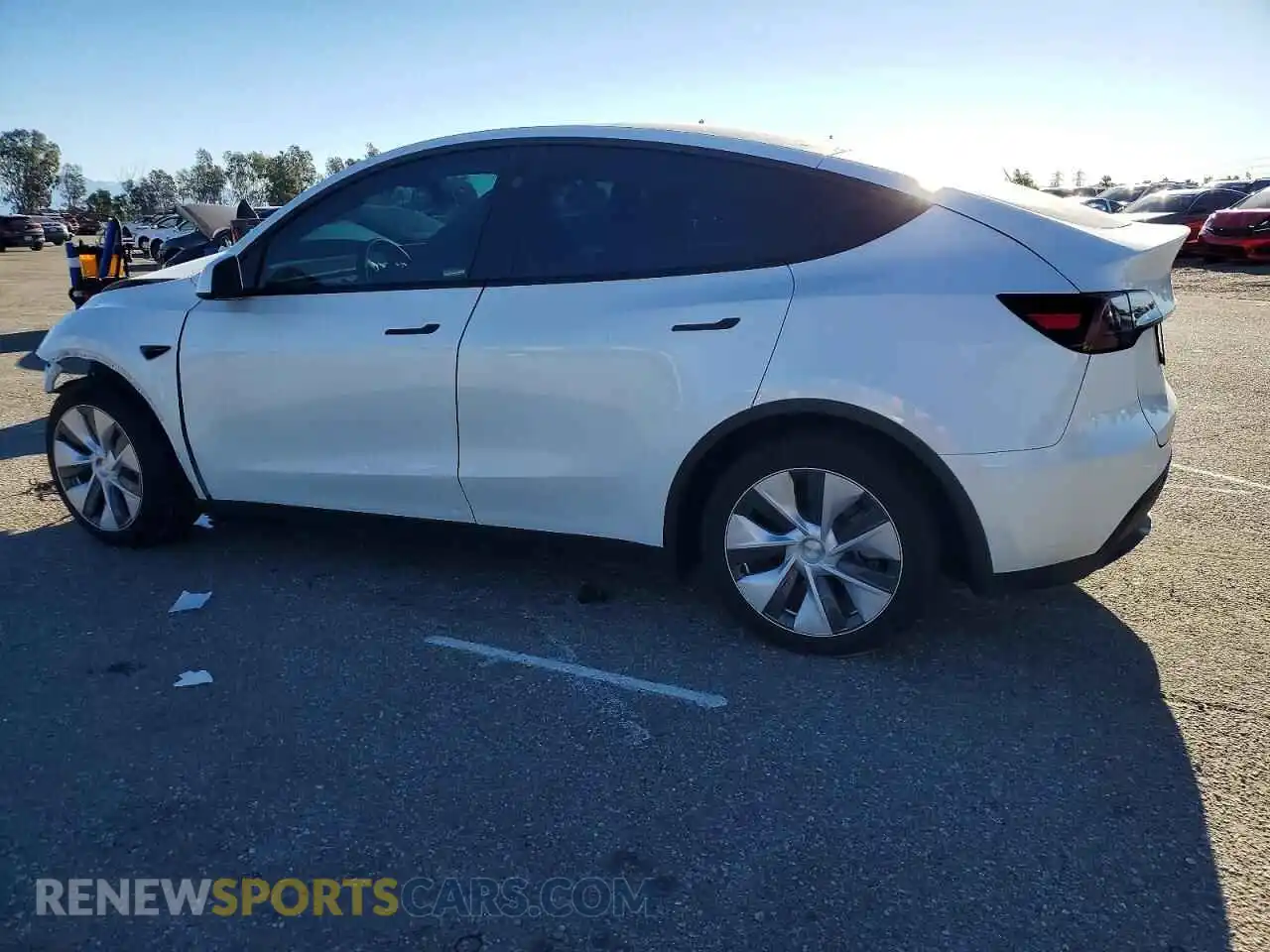 2 Photograph of a damaged car 7SAYGDEE2RF057893 TESLA MODEL Y 2024