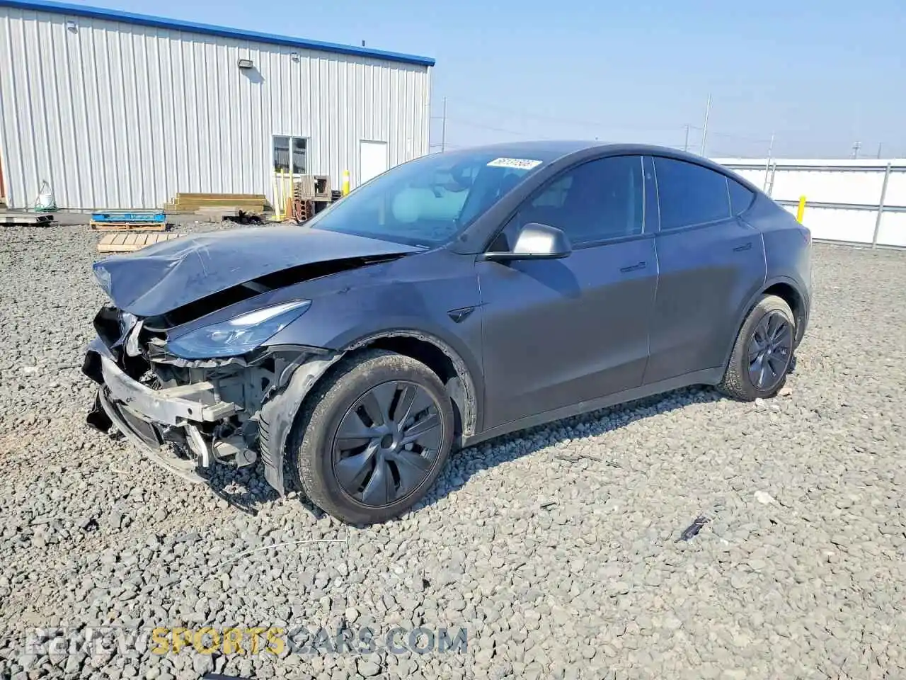 1 Photograph of a damaged car 7SAYGDEE2RF116893 TESLA MODEL Y 2024