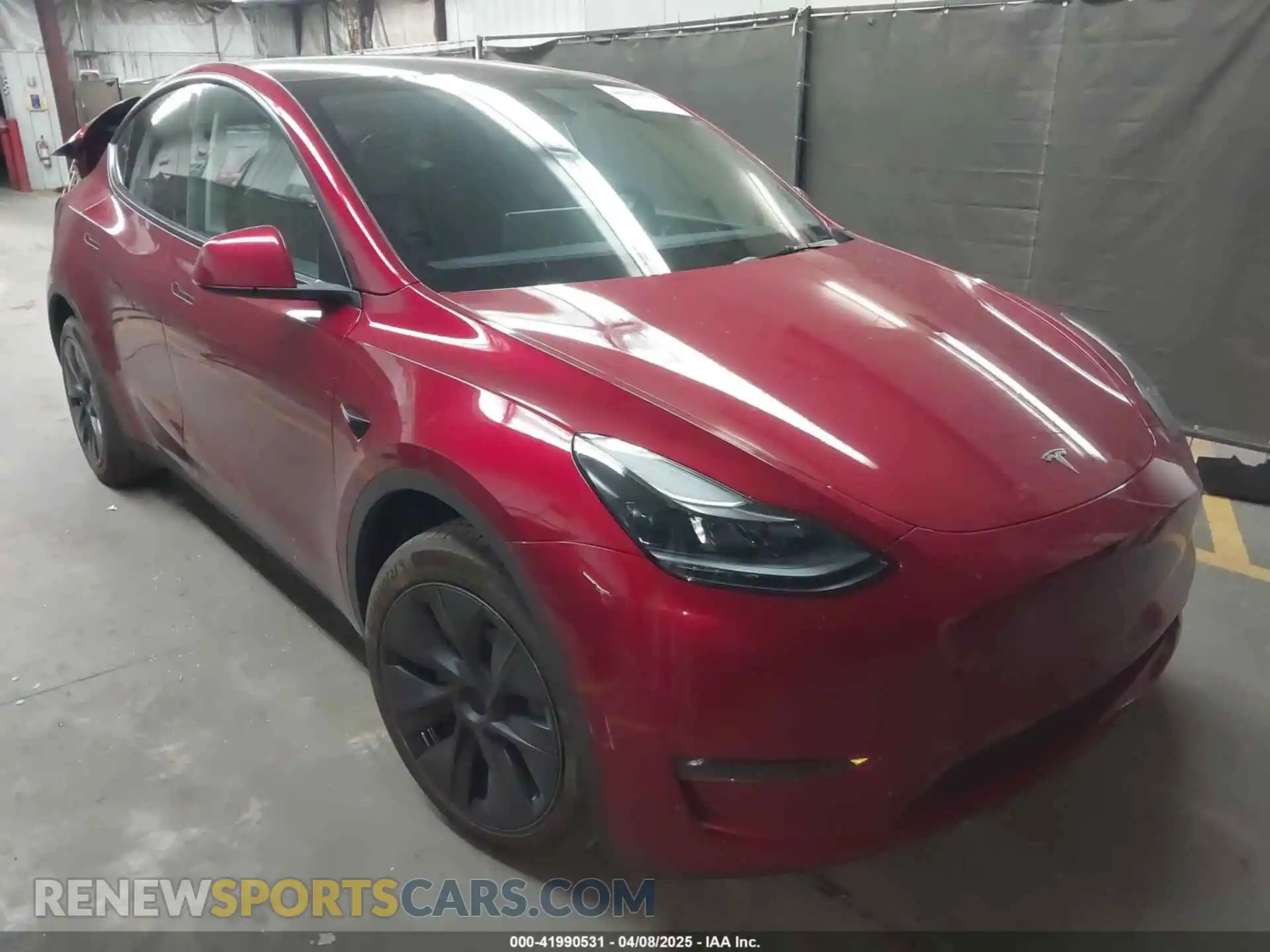 1 Photograph of a damaged car 7SAYGDEE2RF128512 TESLA MODEL Y 2024