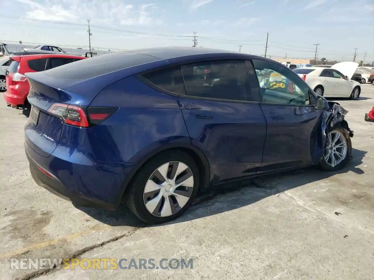 3 Photograph of a damaged car 7SAYGDEE3RA214702 TESLA MODEL Y 2024