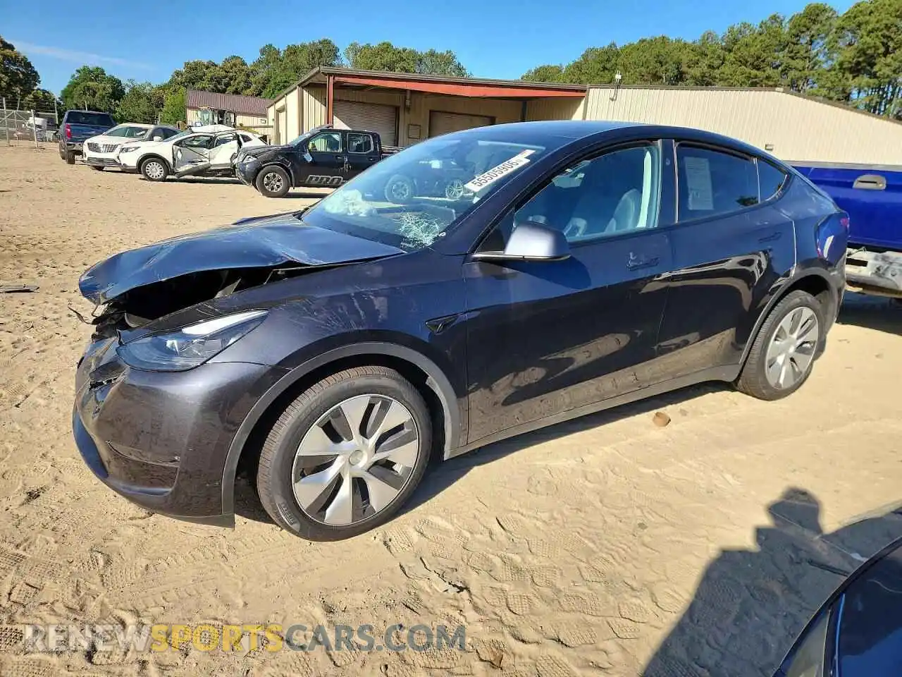 1 fotografías del automóvil dañado 7SAYGDEE3RA222671 TESLA MODEL Y 2024
