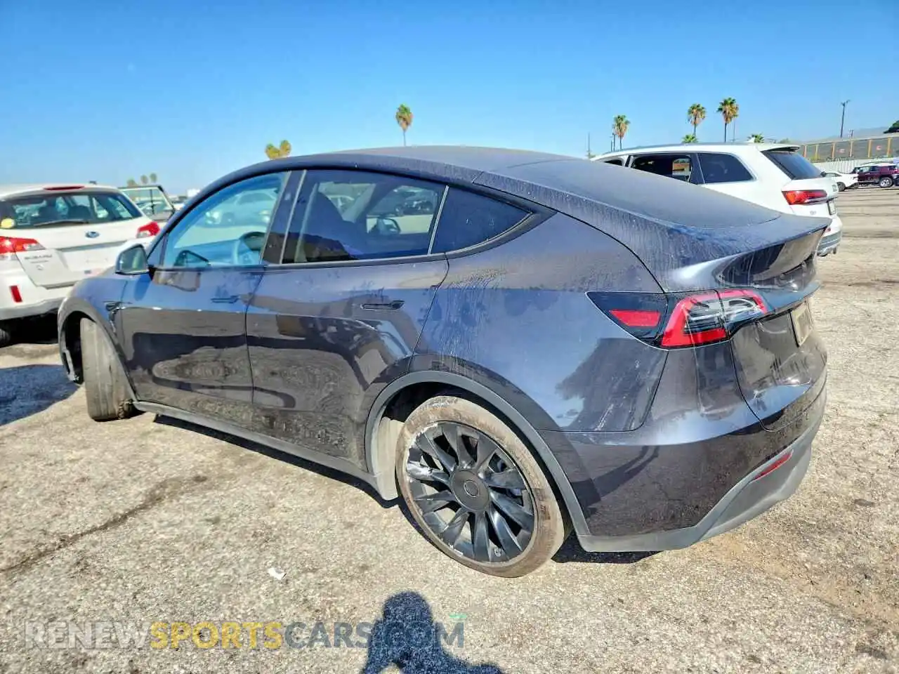 2 Photograph of a damaged car 7SAYGDEE3RA238840 TESLA MODEL Y 2024