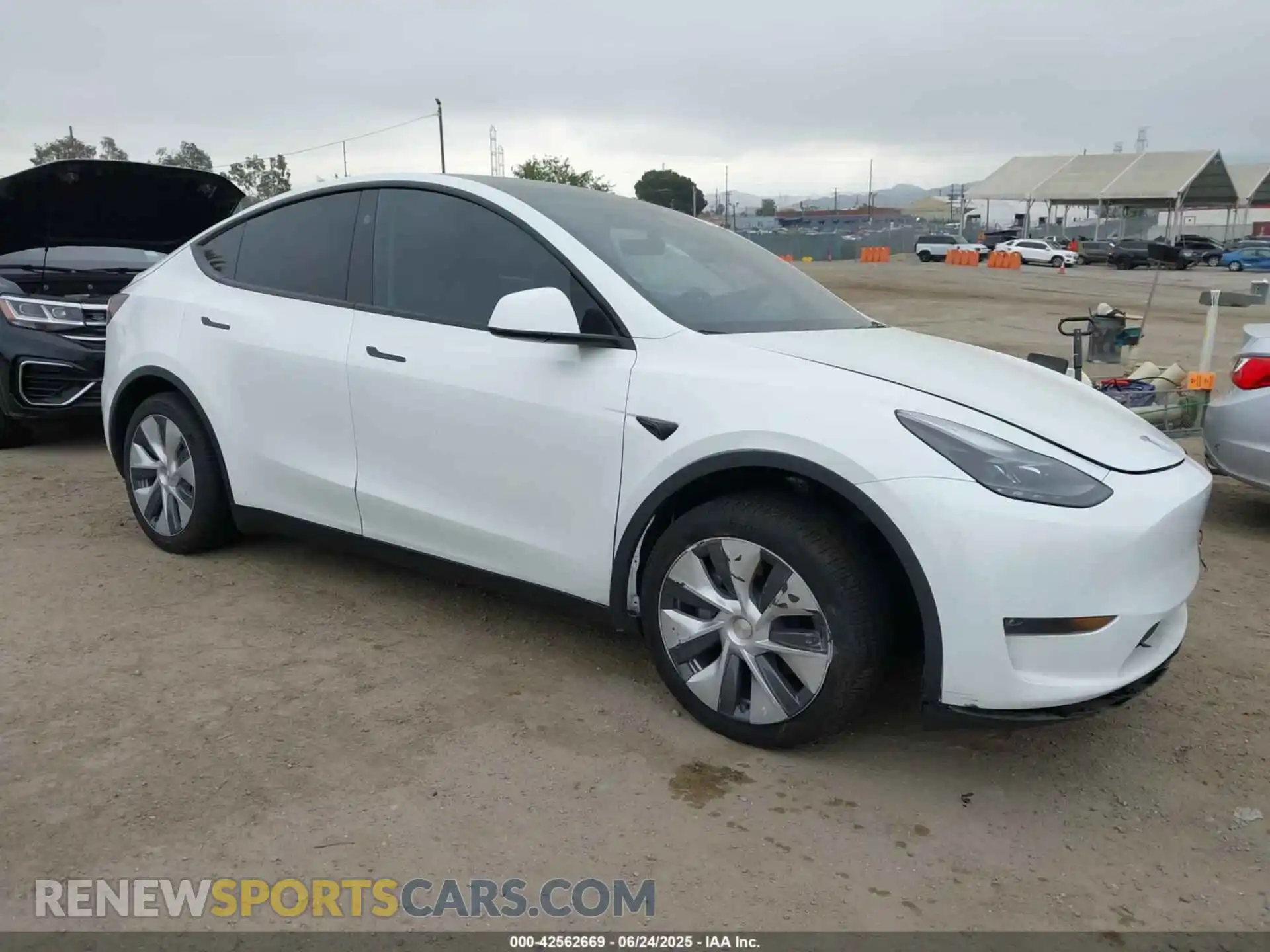 1 fotografías del automóvil dañado 7SAYGDEE3RA256206 TESLA MODEL Y 2024
