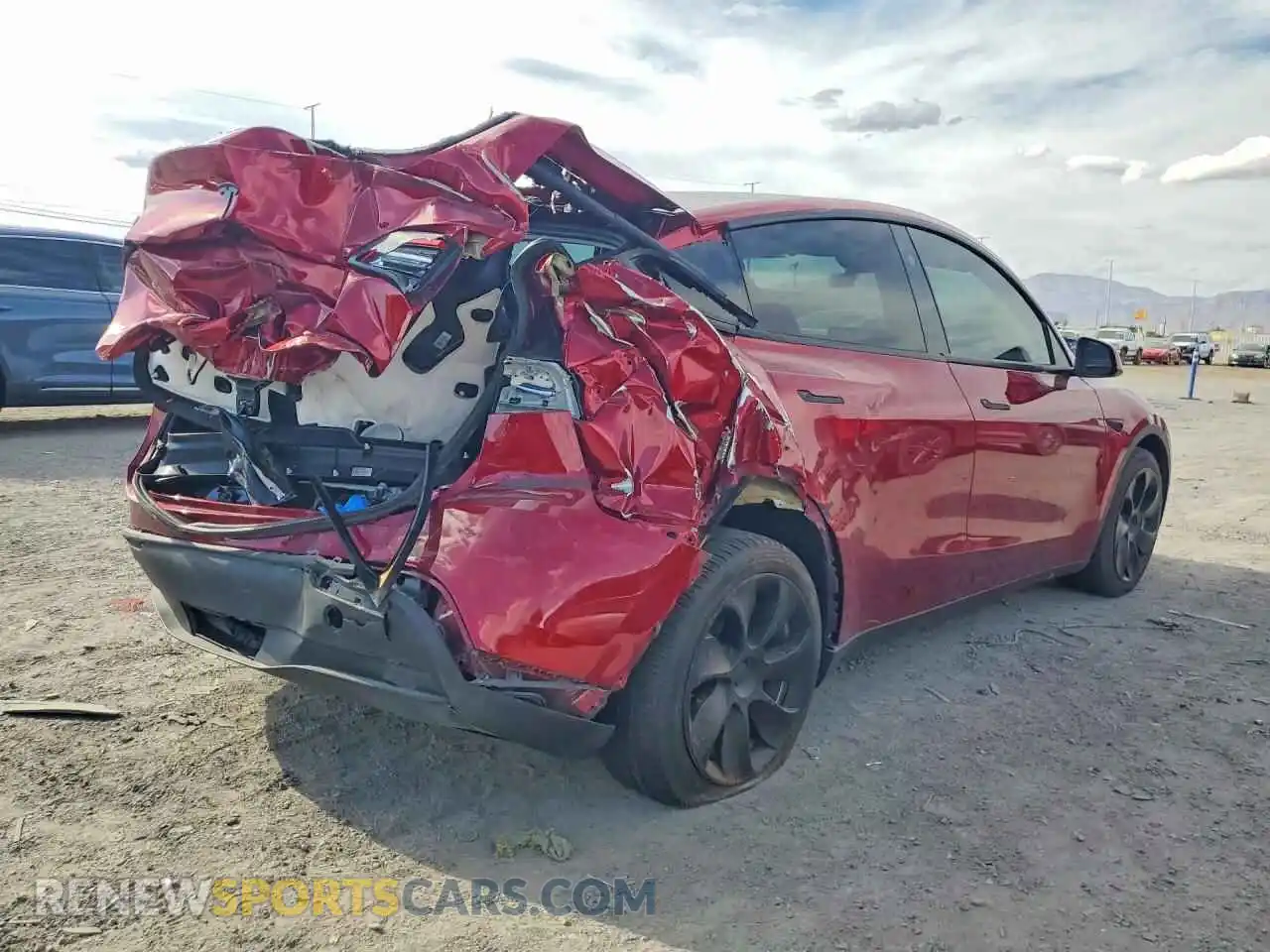 3 Фотография поврежденного автомобиля 7SAYGDEE3RA276147 TESLA MODEL Y 2024