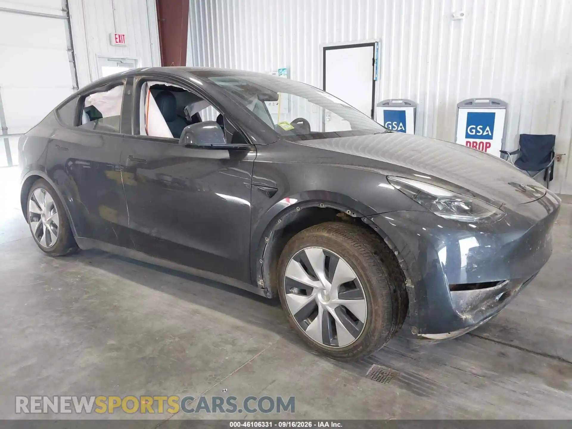 1 Photograph of a damaged car 7SAYGDEE3RA287651 TESLA MODEL Y 2024