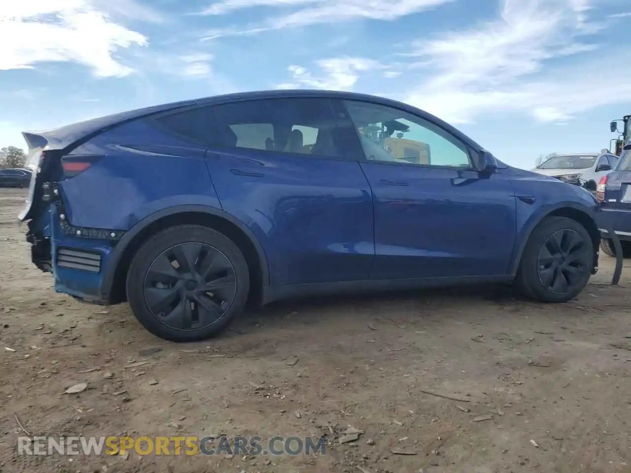 3 Photograph of a damaged car 7SAYGDEE3RF167870 TESLA MODEL Y 2024