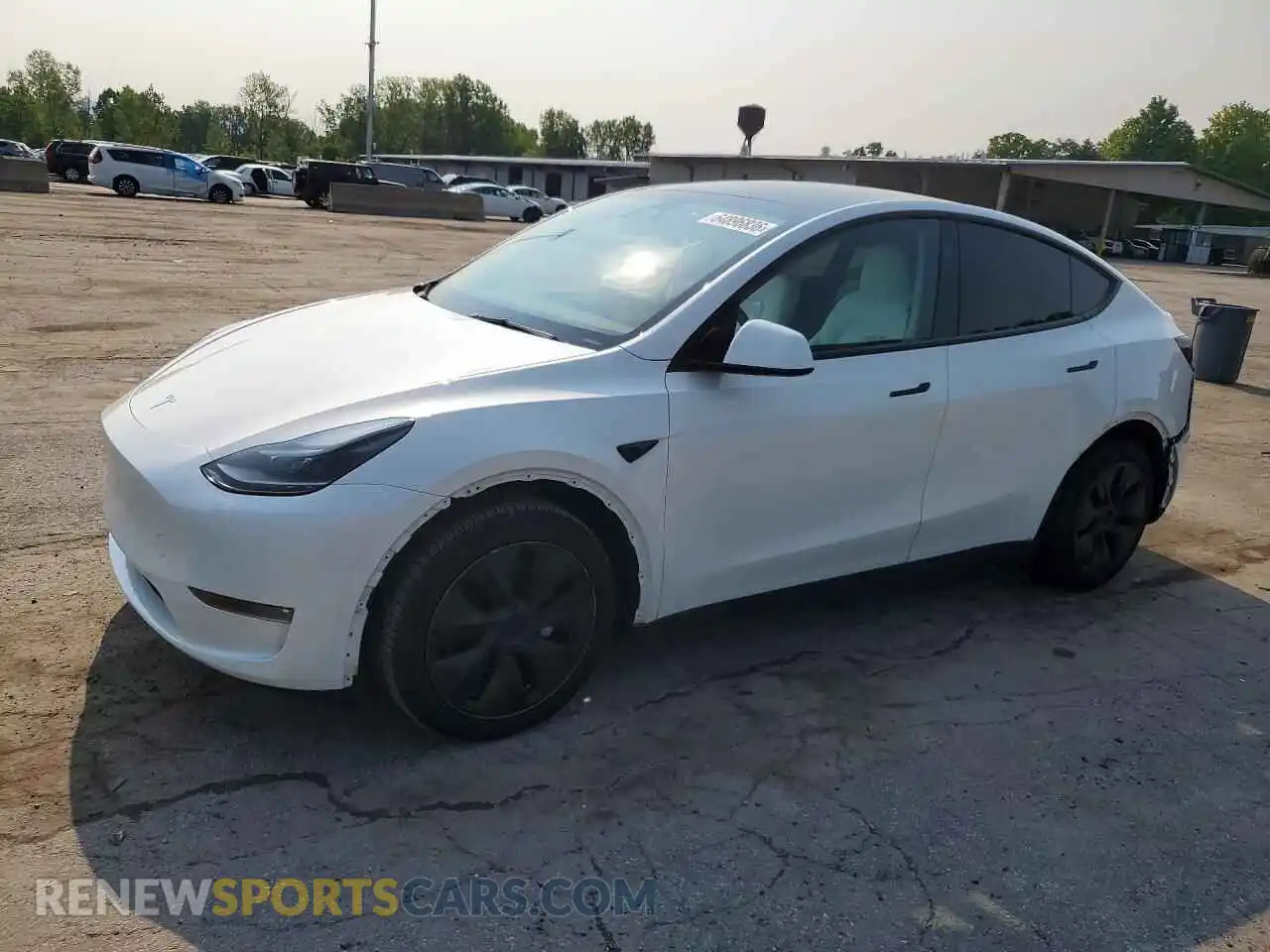 1 Photograph of a damaged car 7SAYGDEE3RF168310 TESLA MODEL Y 2024