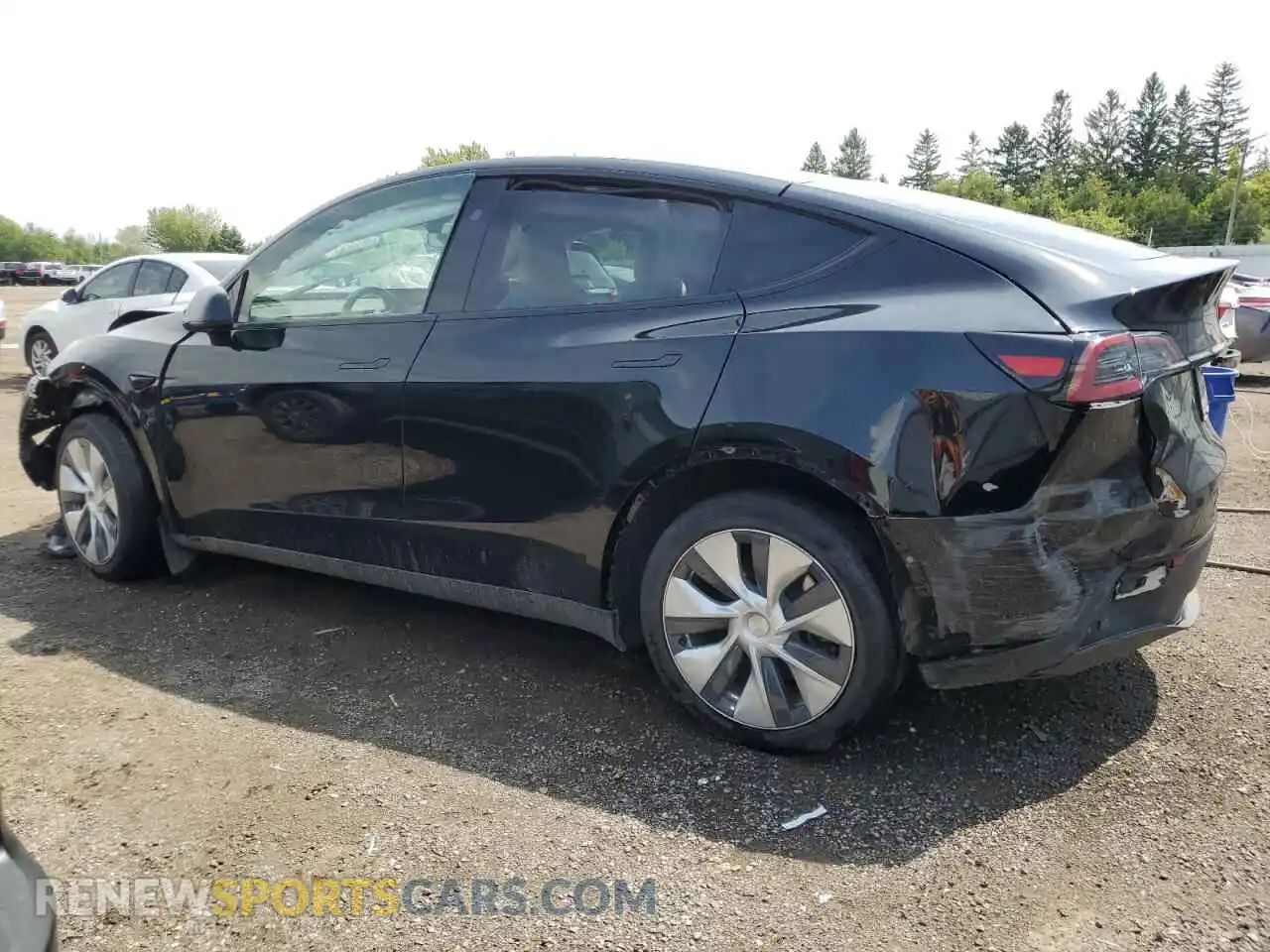 2 Photograph of a damaged car 7SAYGDEE3RF994171 TESLA MODEL Y 2024