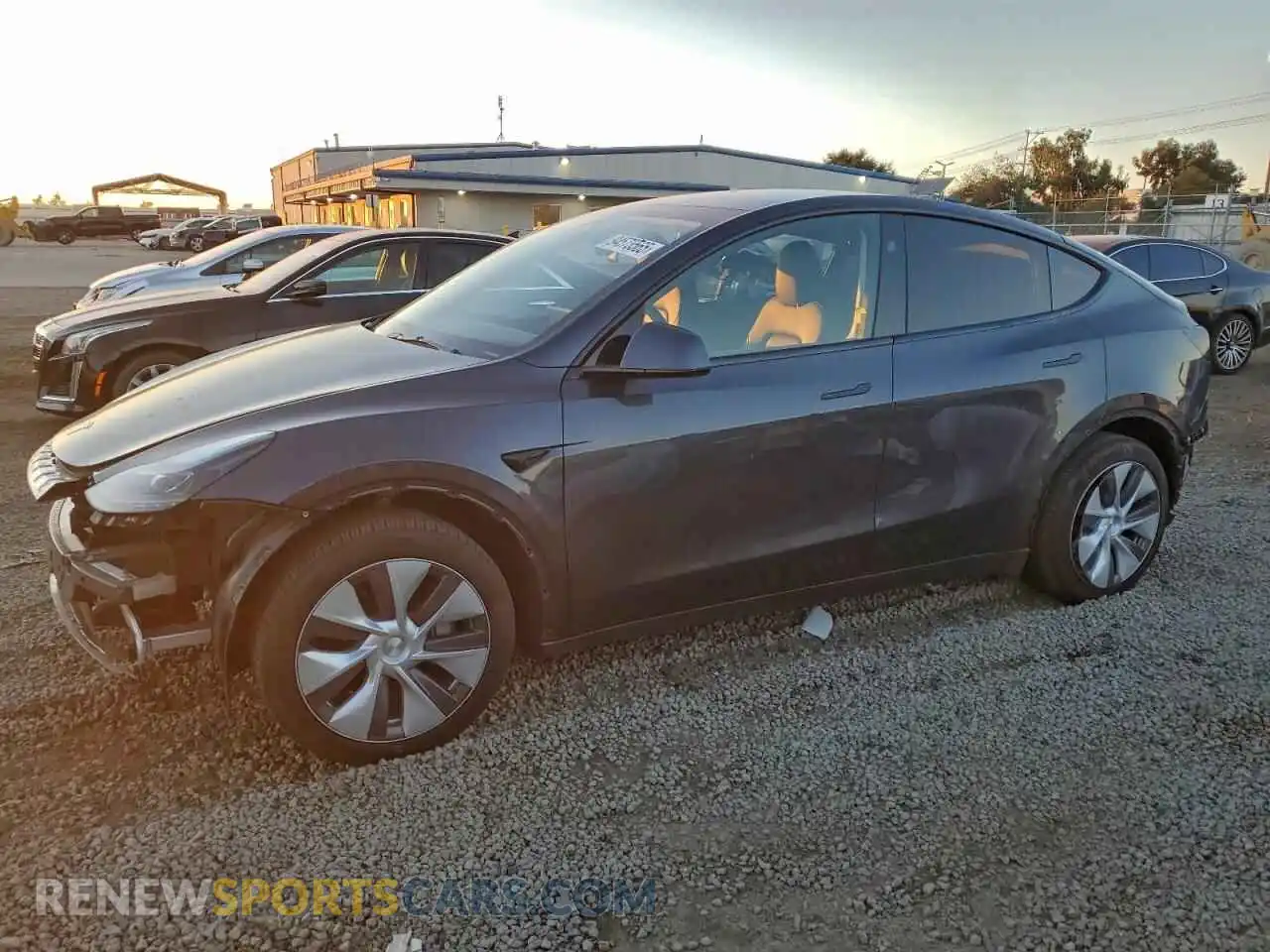 1 Photograph of a damaged car 7SAYGDEE4RA218242 TESLA MODEL Y 2024