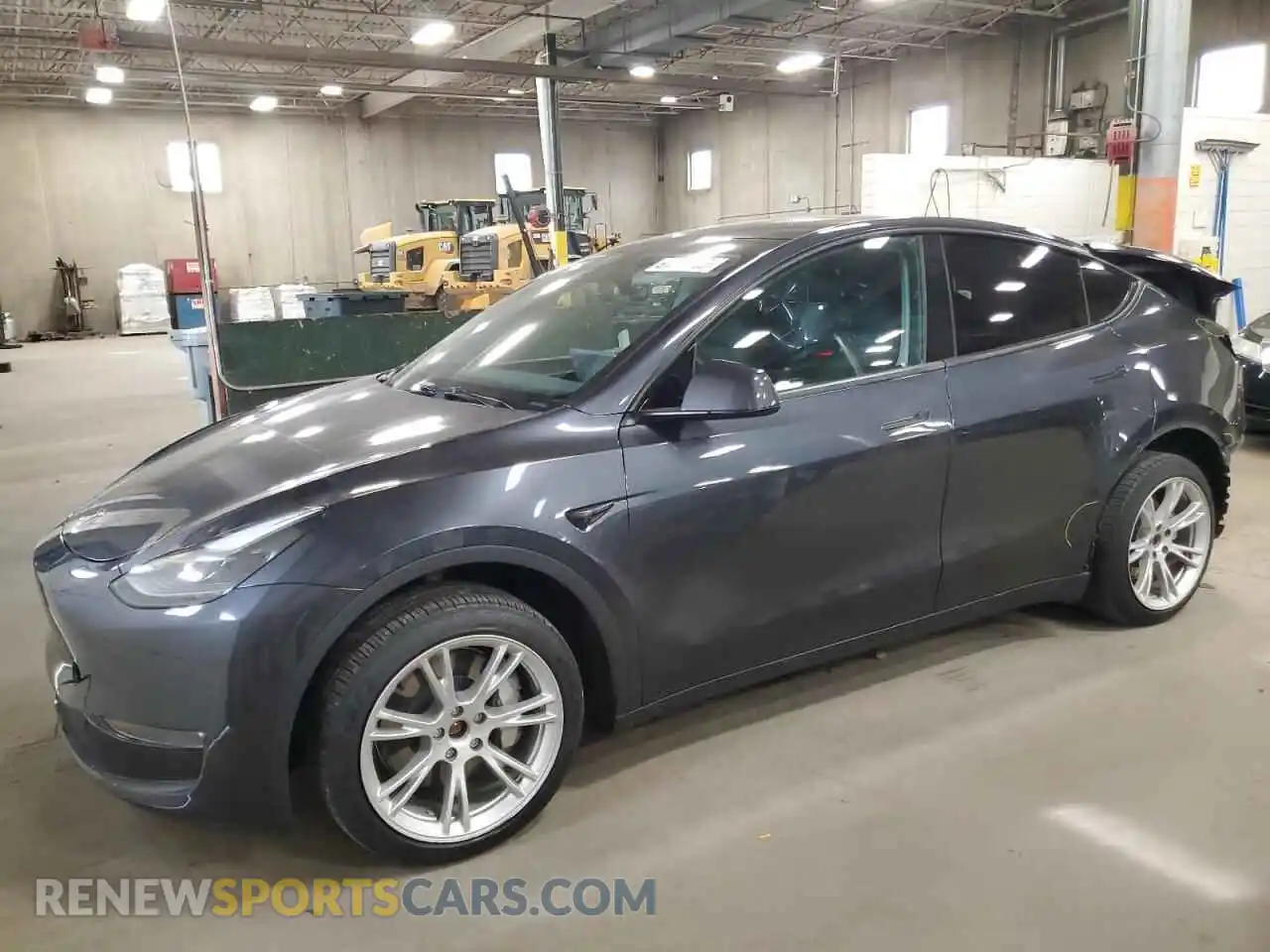 1 fotografías del automóvil dañado 7SAYGDEE4RA245215 TESLA MODEL Y 2024